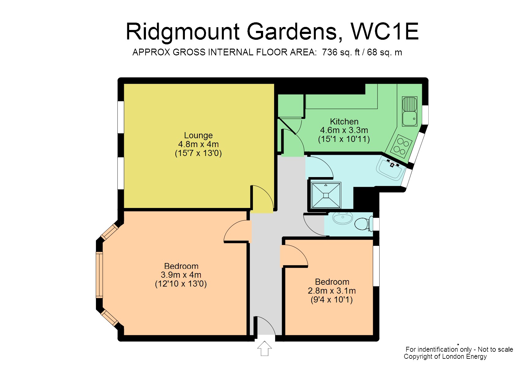 2 Bedrooms Flat to rent in Ridgmount Gardens, London WC1E