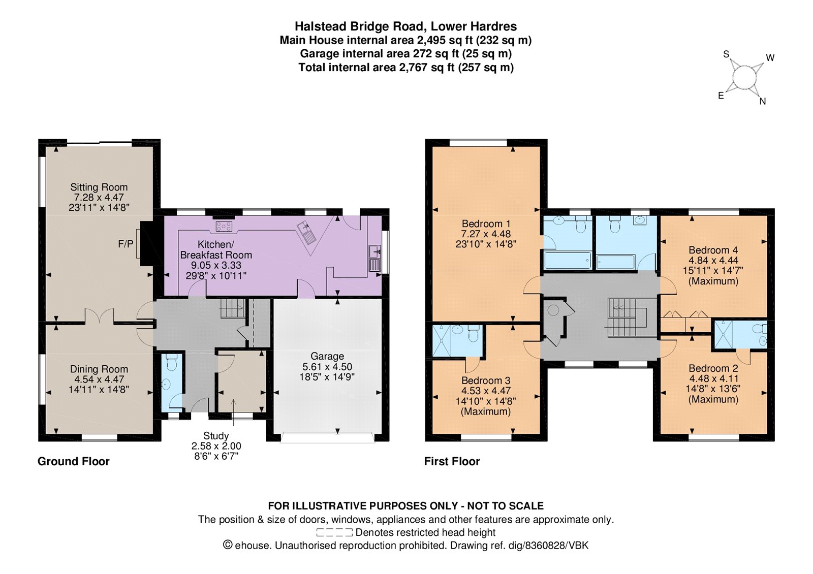 4 Bedrooms Detached house for sale in Bridge Road, Lower Hardres, Canterbury, Kent CT4