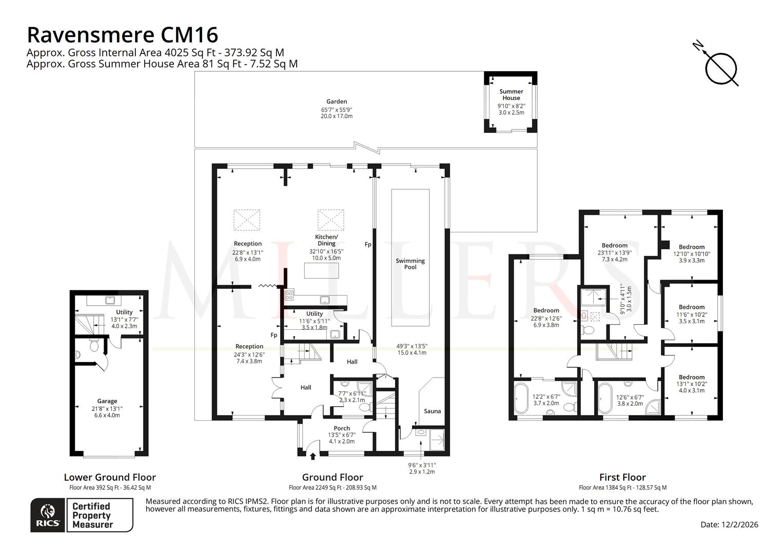 12, Ravensmere, Epping floorplan