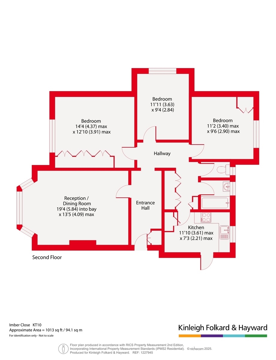 29, Imber Close, Esher floorplan