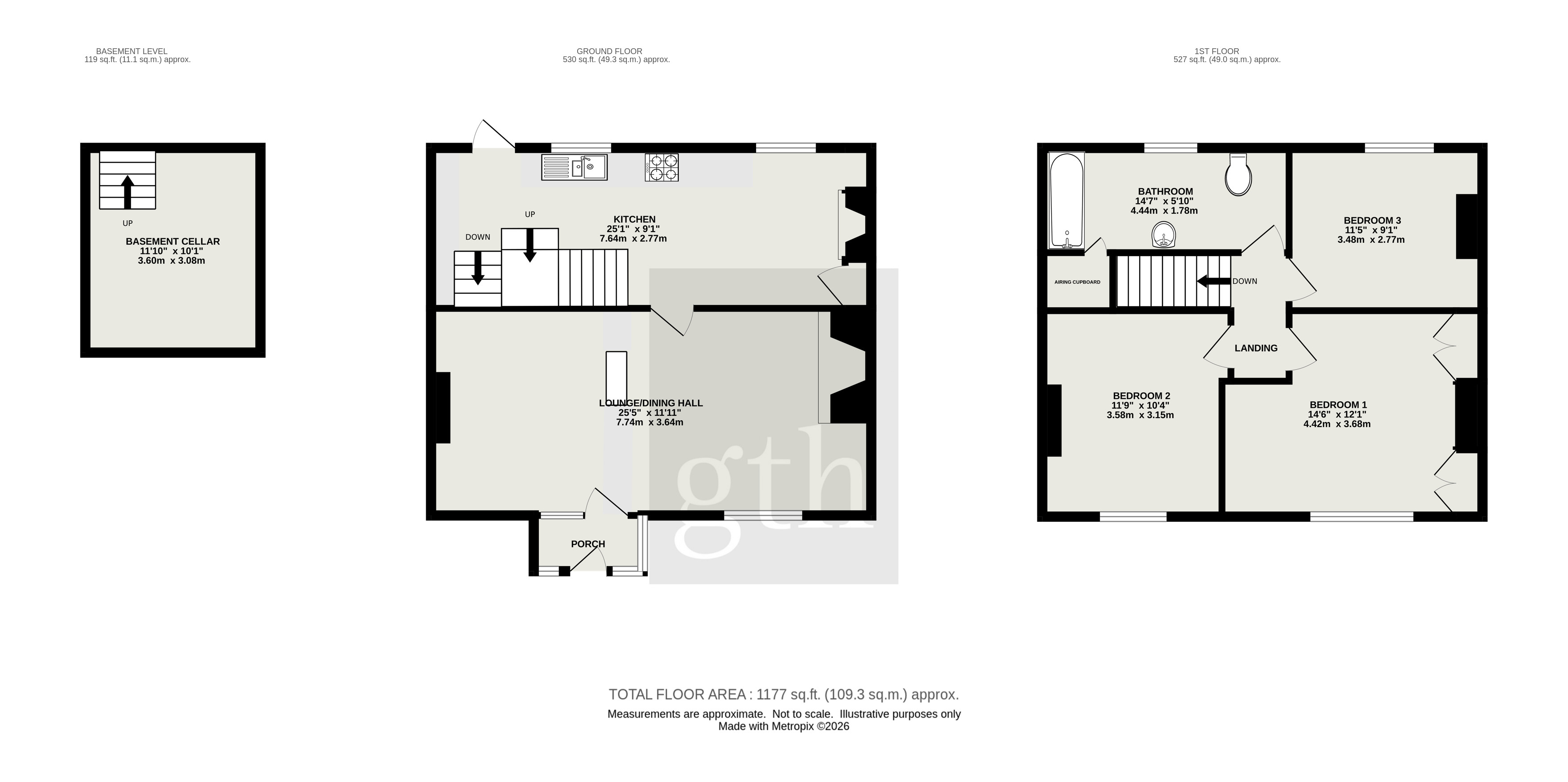 34, Main Road, Bridgwater floorplan