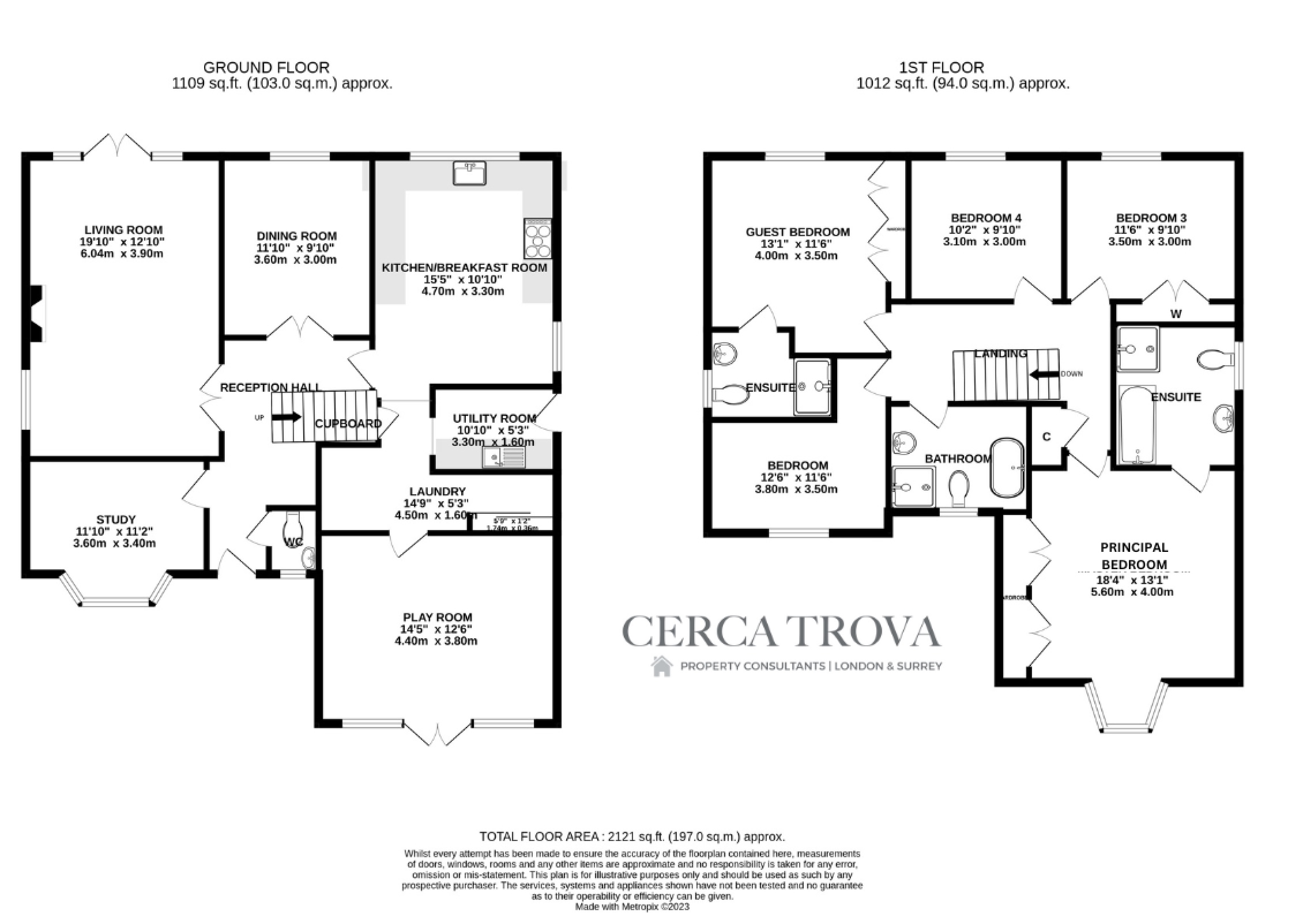 AD 17 Walnut Grove, Banstead floorplan