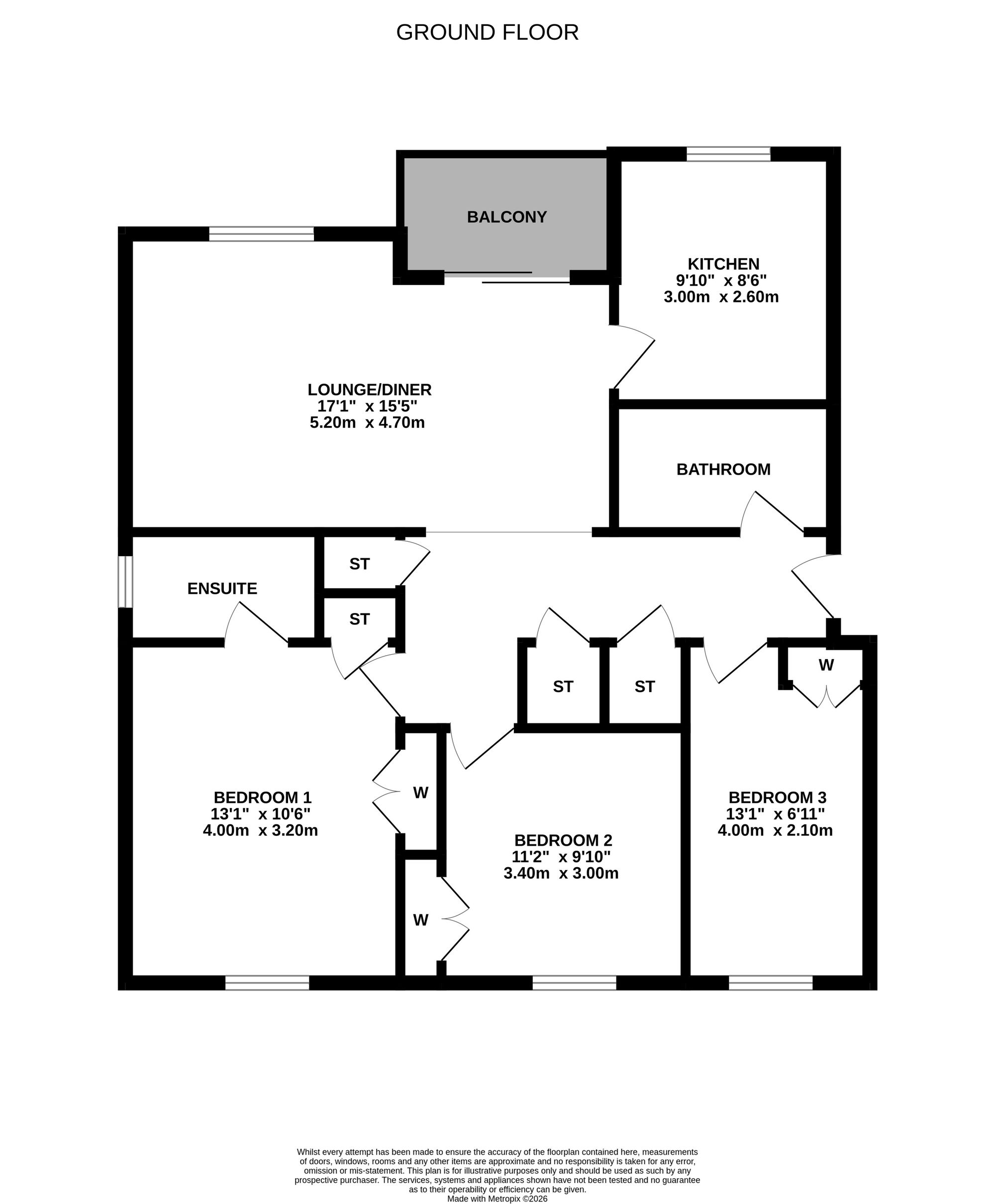 40 Guthrie Court, Auchterarder floorplan