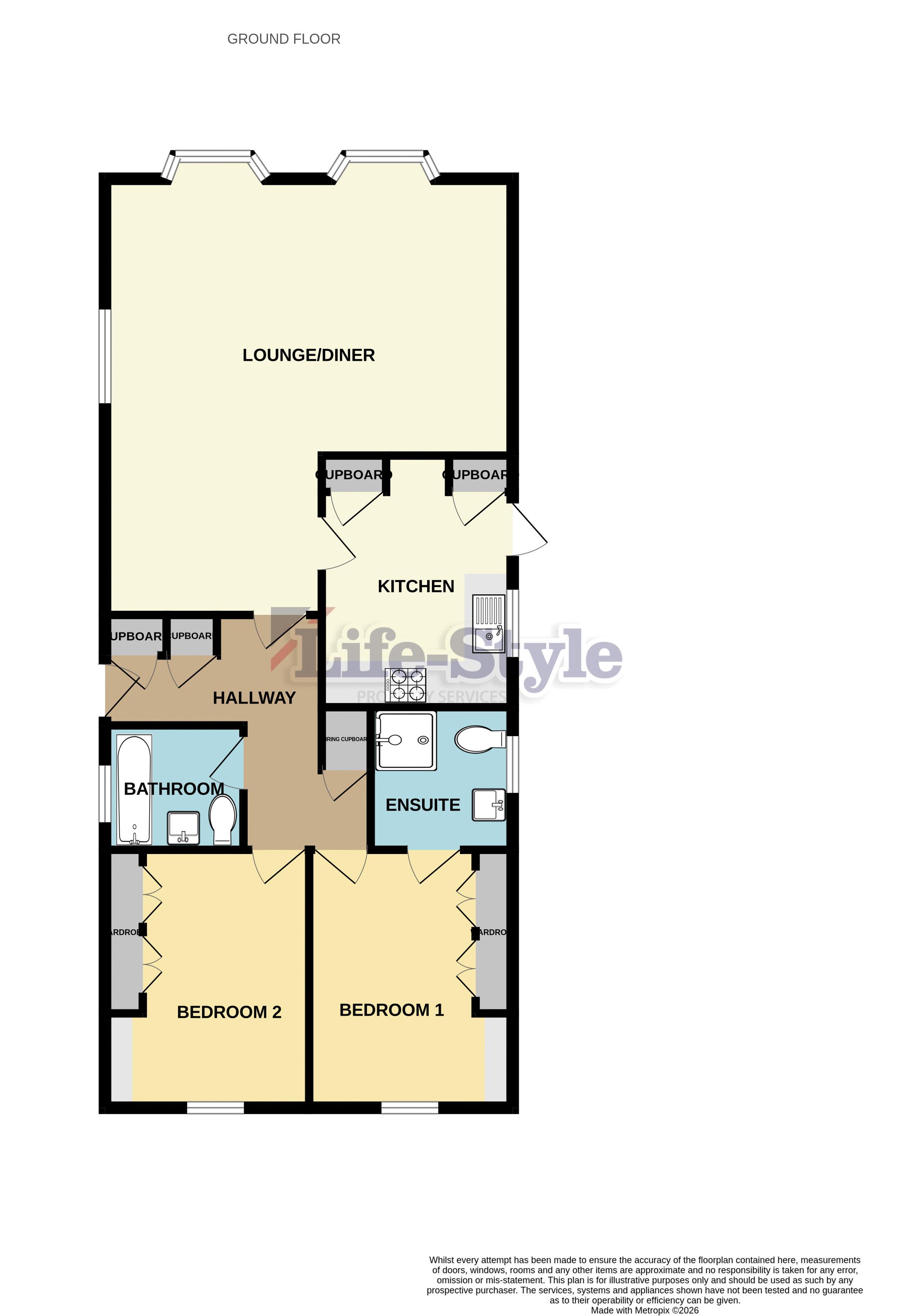 194, Woodlands Park, Bristol floorplan