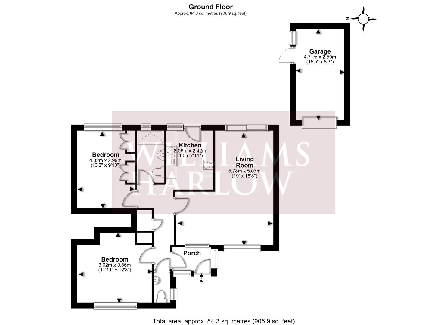 10, Courtlands Crescent, Banstead floorplan