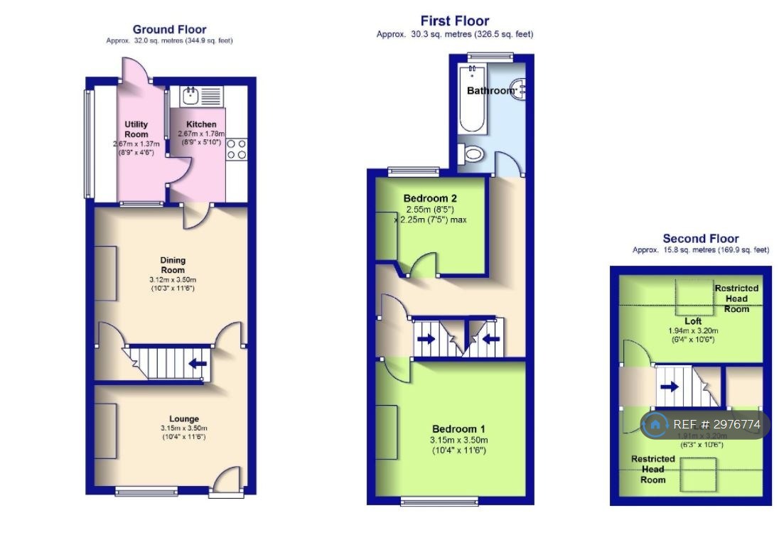 York Road, Reading floorplan