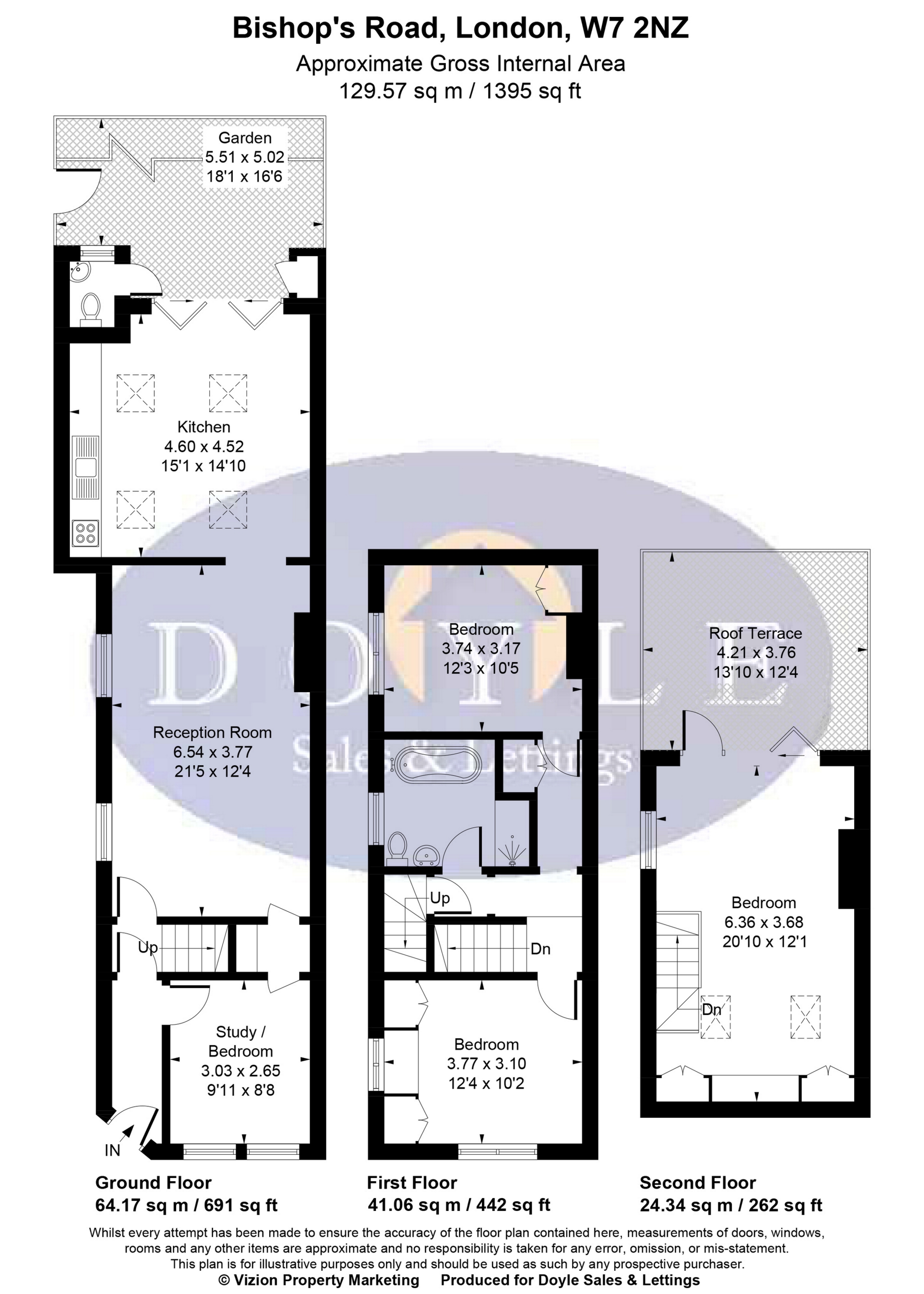 47, Bishops Road, London floorplan