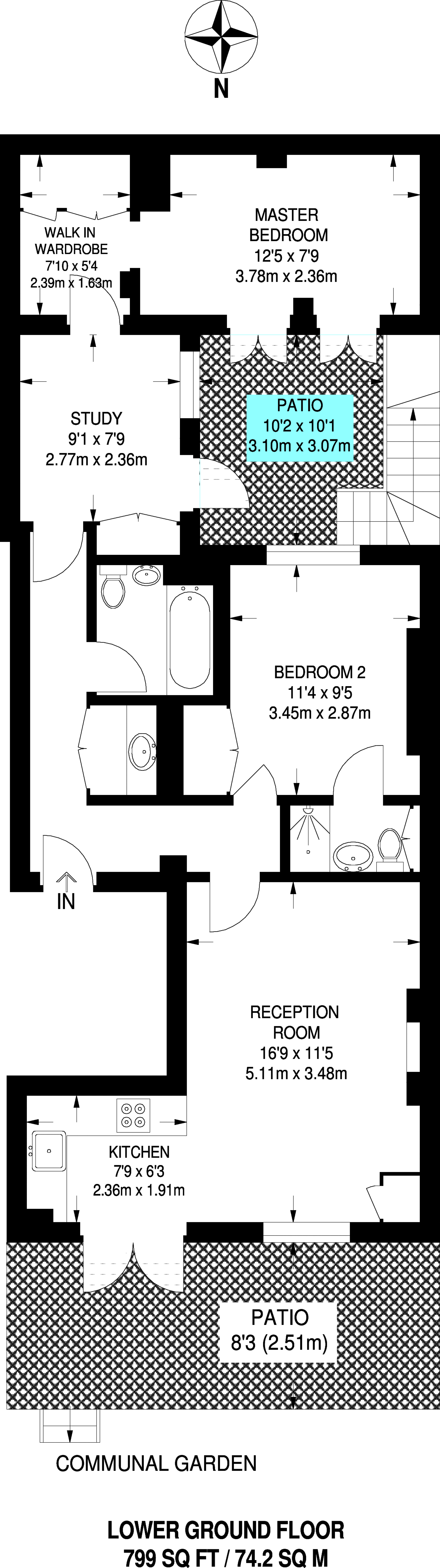 2 Bedrooms Flat to rent in Leinster Square, Bayswater W2