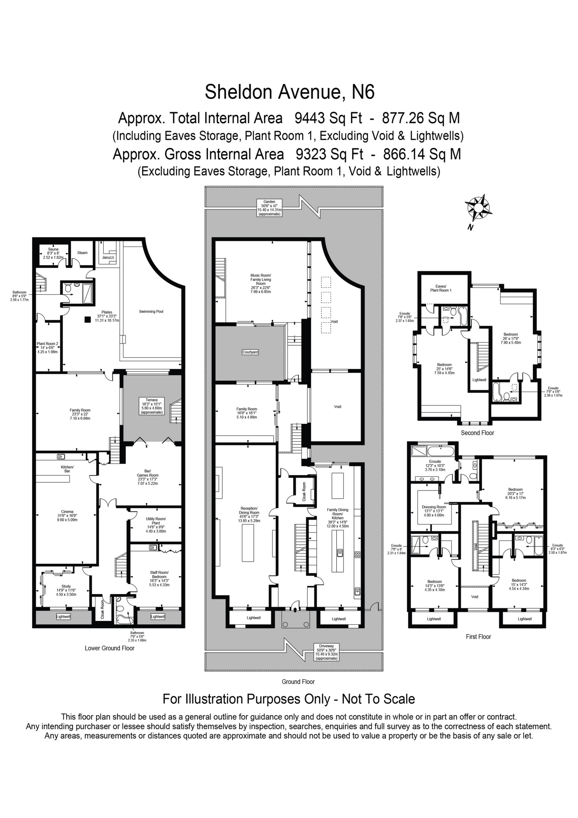66, Sheldon Avenue, London floorplan