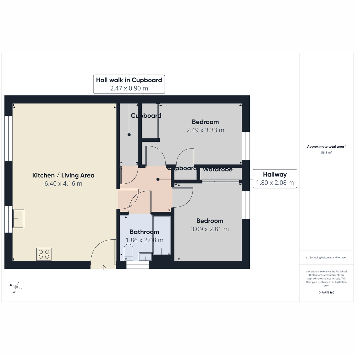 28, Hilton Avenue, Ladysbridge floorplan