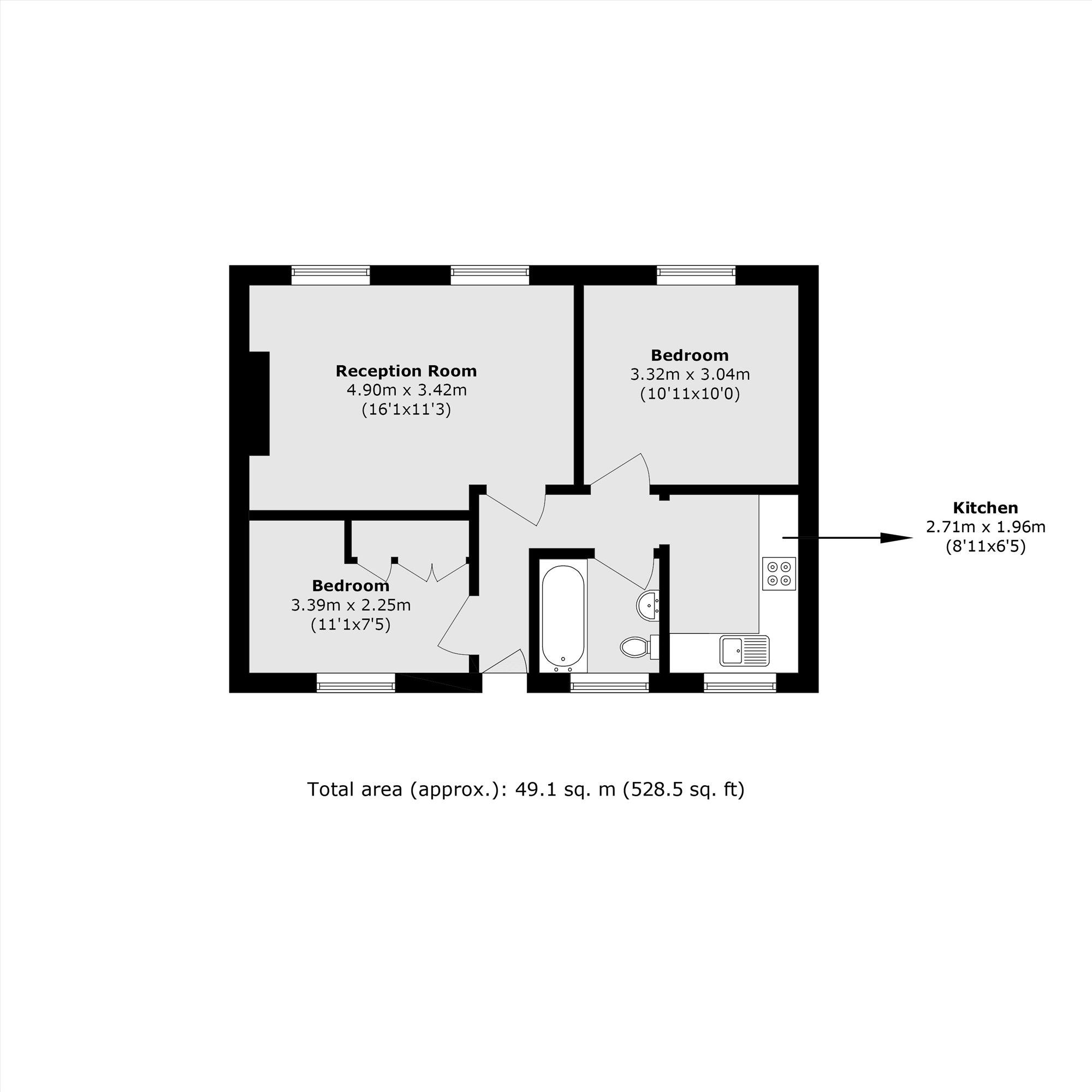 Staines Road West, Sunbury-On-Thames floorplan