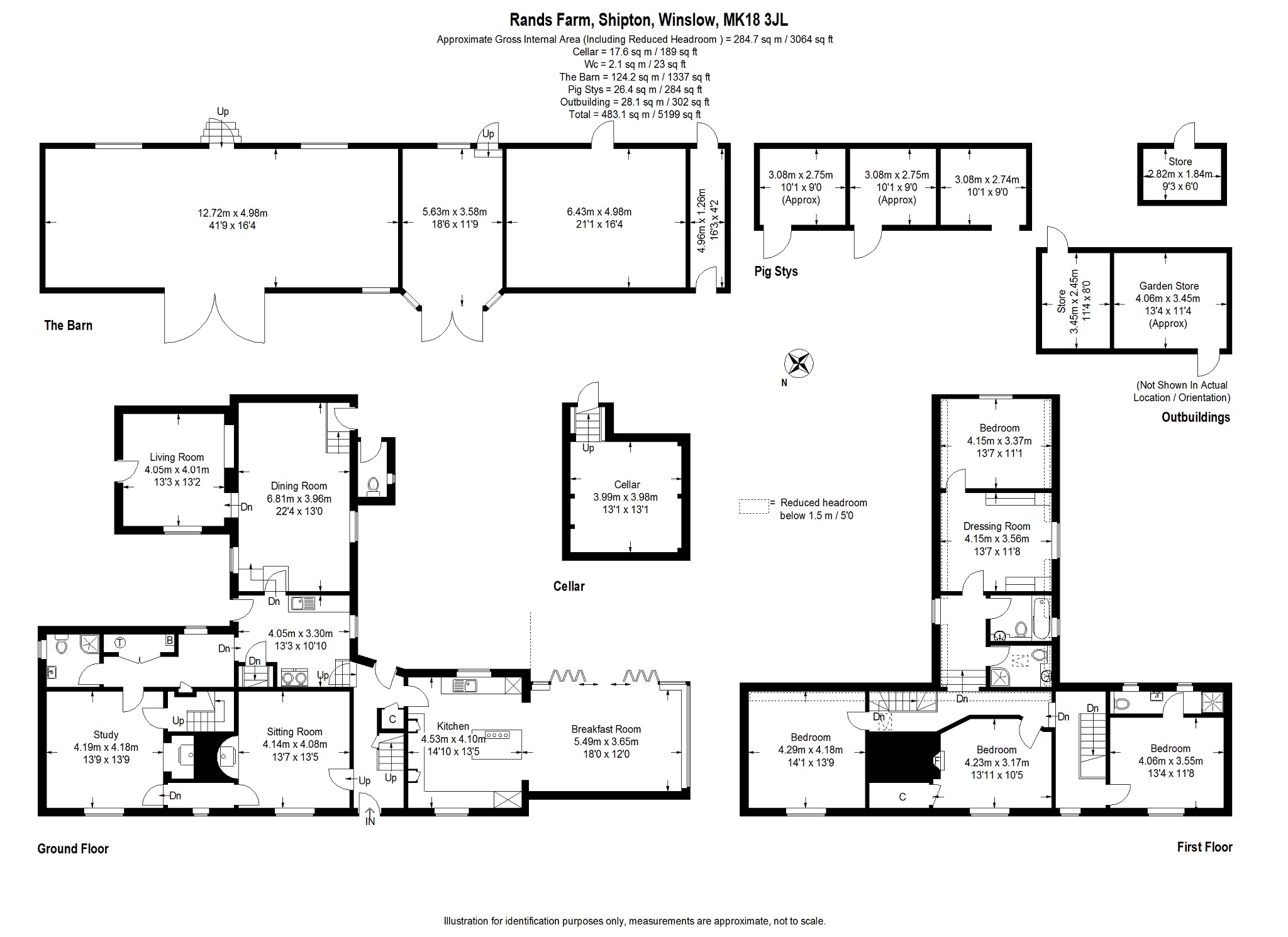 5 Bedrooms Detached house to rent in Shipton, Winslow, Buckinghamshire MK18