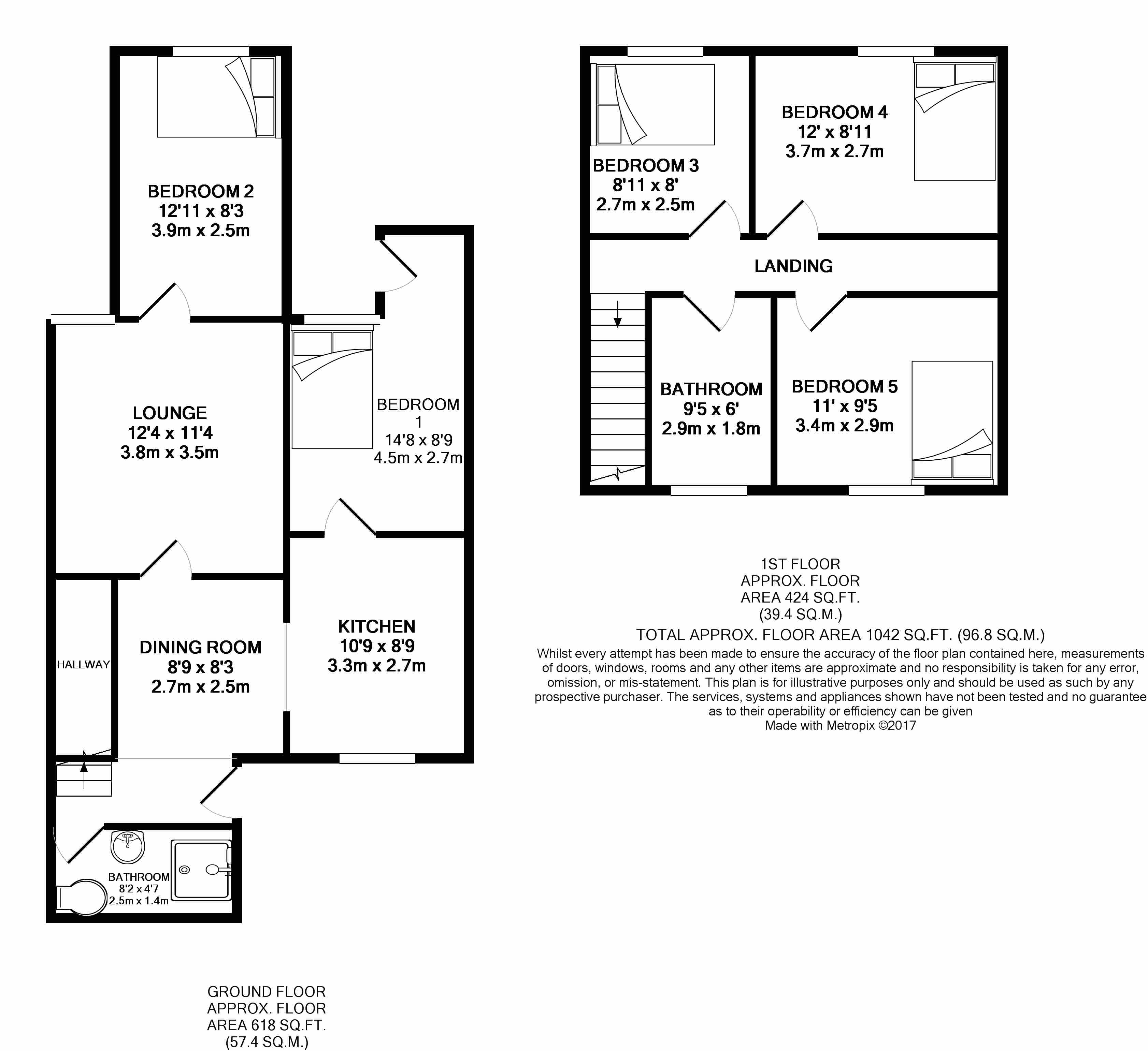 22, Brymore Road, Canterbury floorplan