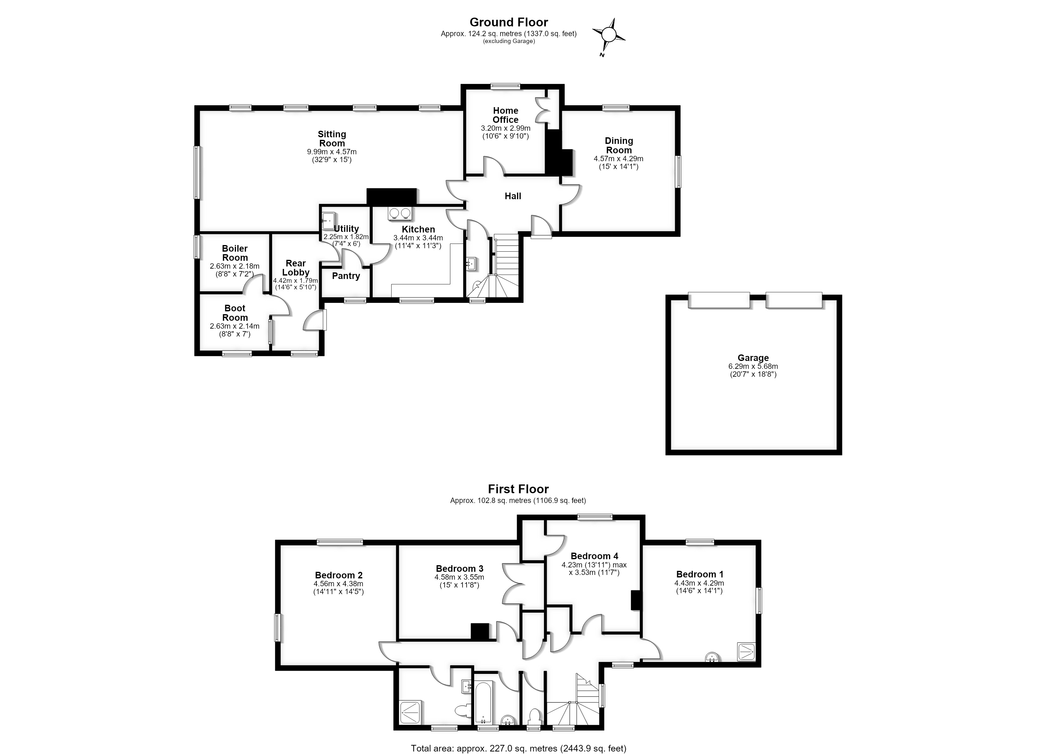 Woodside Green, Bishop's Stortford floorplan