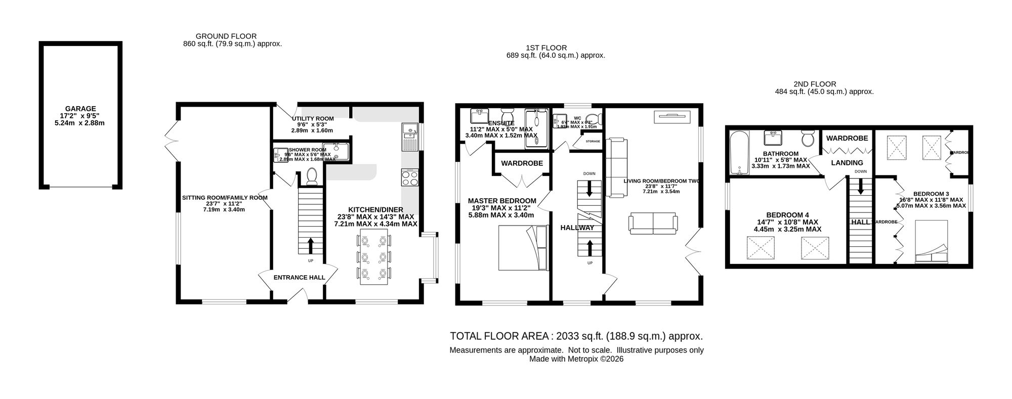 2 Avensbeck, Altrincham floorplan