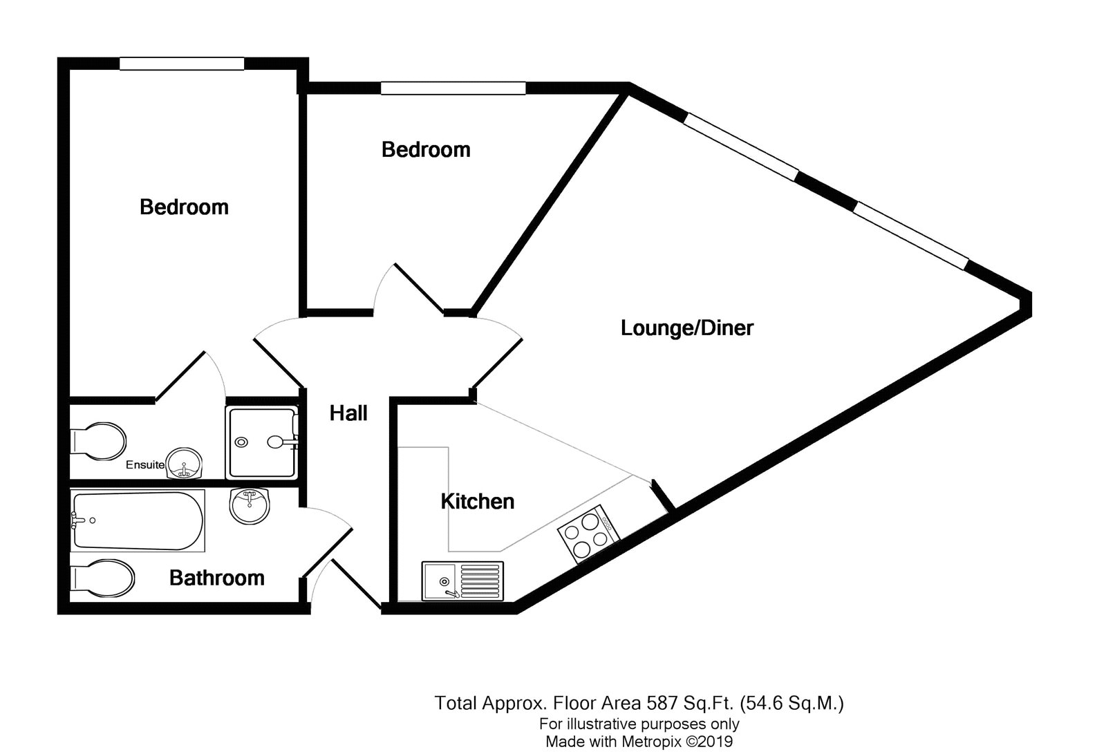 2 Bedrooms Flat for sale in Cooperage Road, Redfield, Bristol BS5