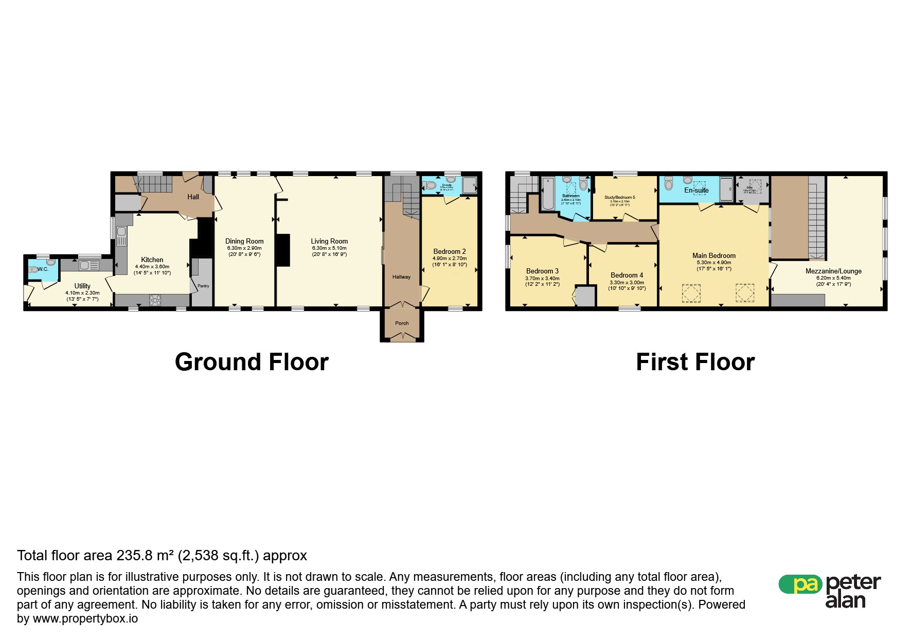 The Sexton House, Abertillery Road, Abertillery floorplan