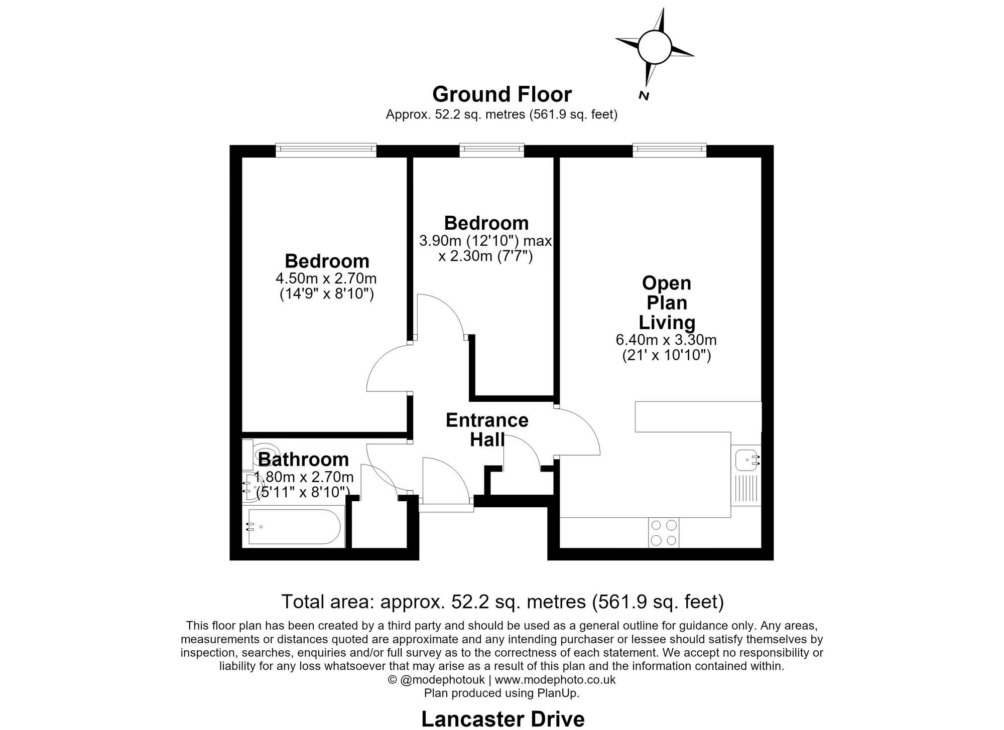 39 Lancaster Drive, Basildon floorplan