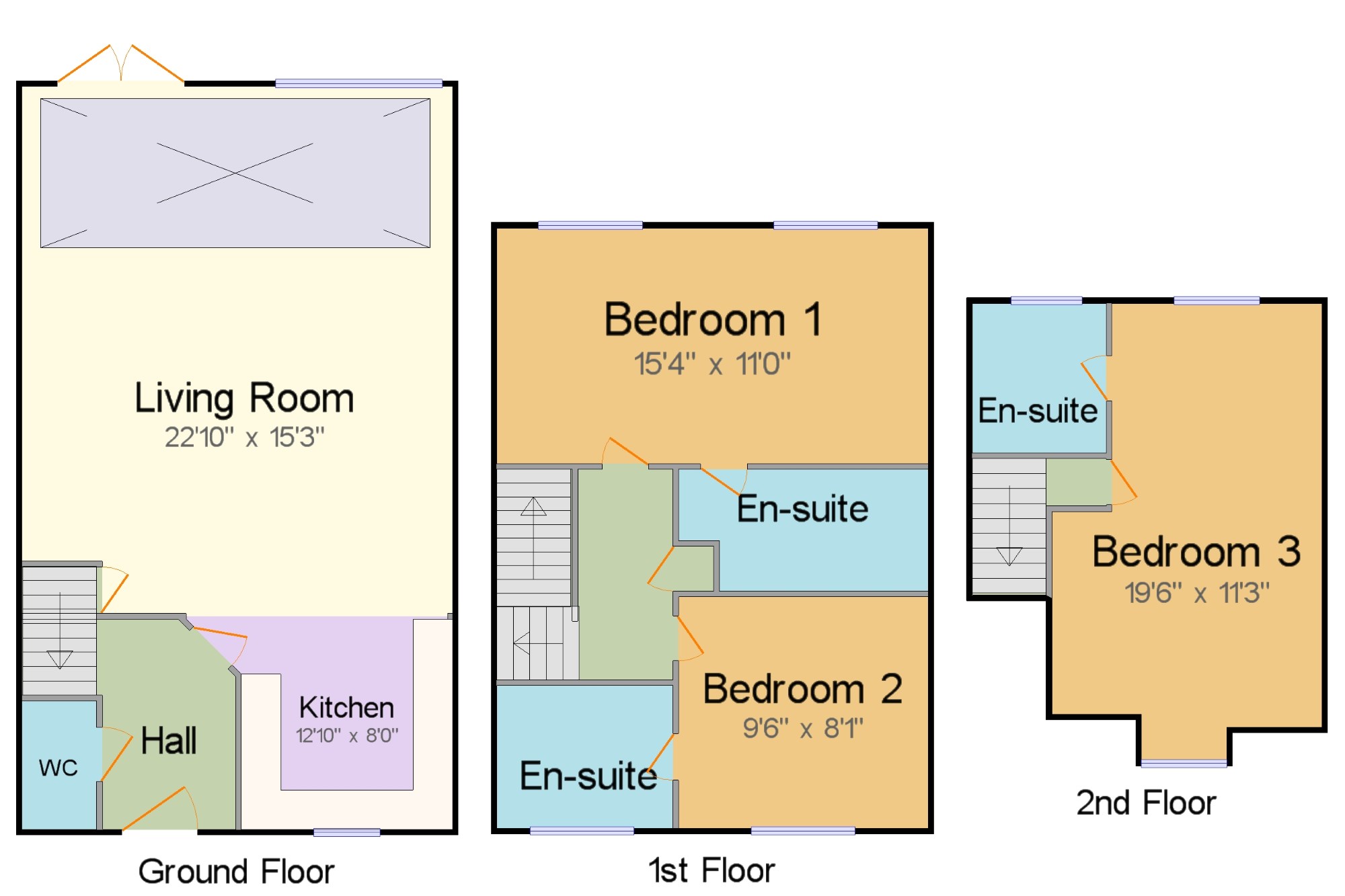 3 Bedrooms Terraced house for sale in Alexander Mews, High Street, Billericay CM12