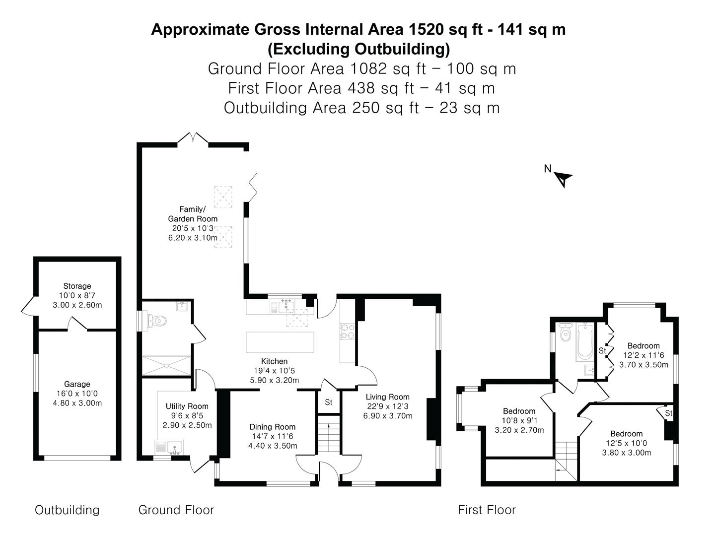 Old Forge Cottage, Hill Green, Clavering floorplan