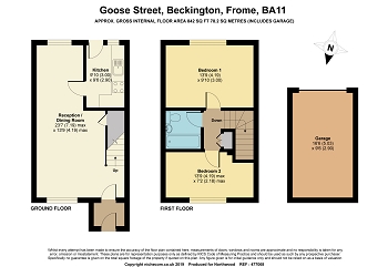 2 Bedrooms Terraced house for sale in Goose Street, Beckington, Frome BA11