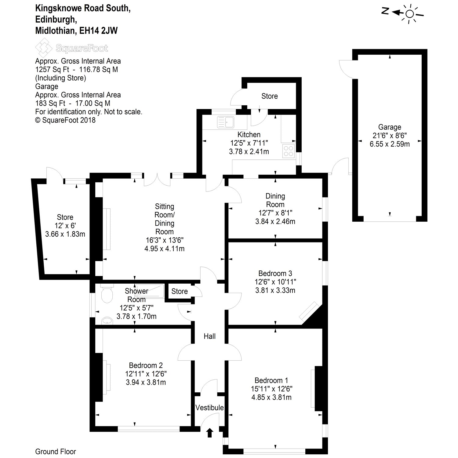 3 Bedrooms Bungalow for sale in Kingsknowe Road South, Kingsknowe, Edinburgh EH14