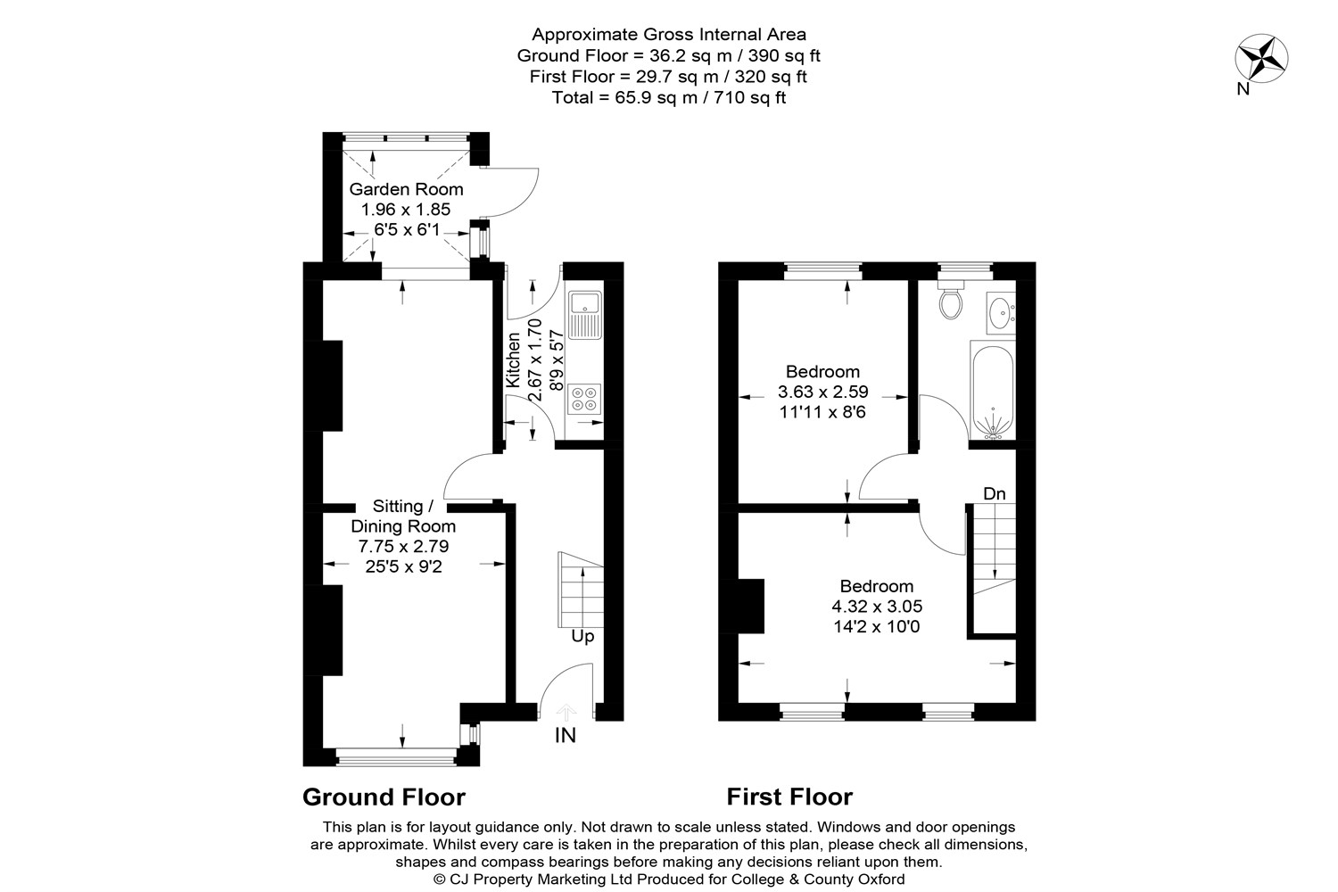 49, Sunningwell Road, Oxford floorplan