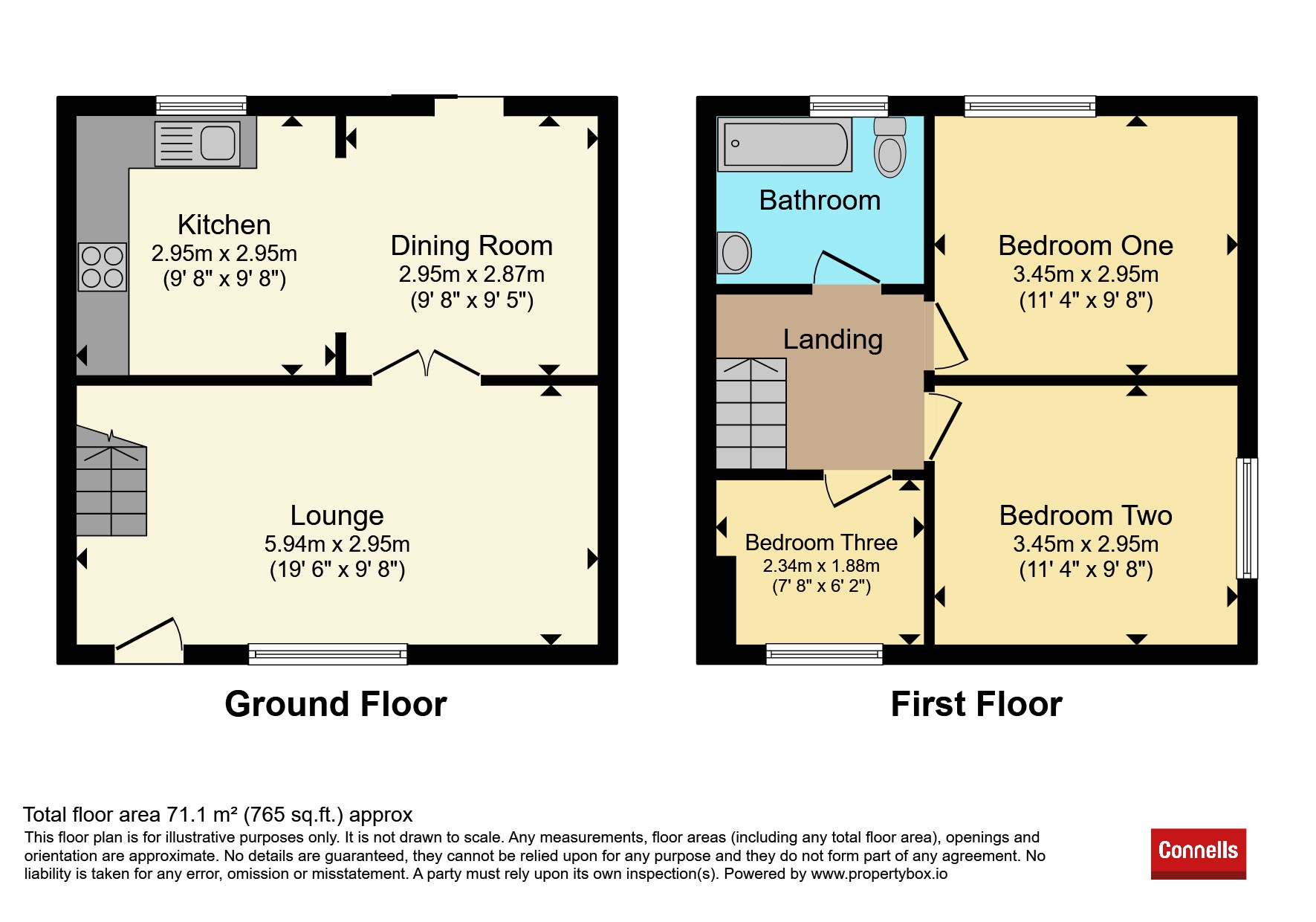 6, Gainsborough Close, Southampton floorplan