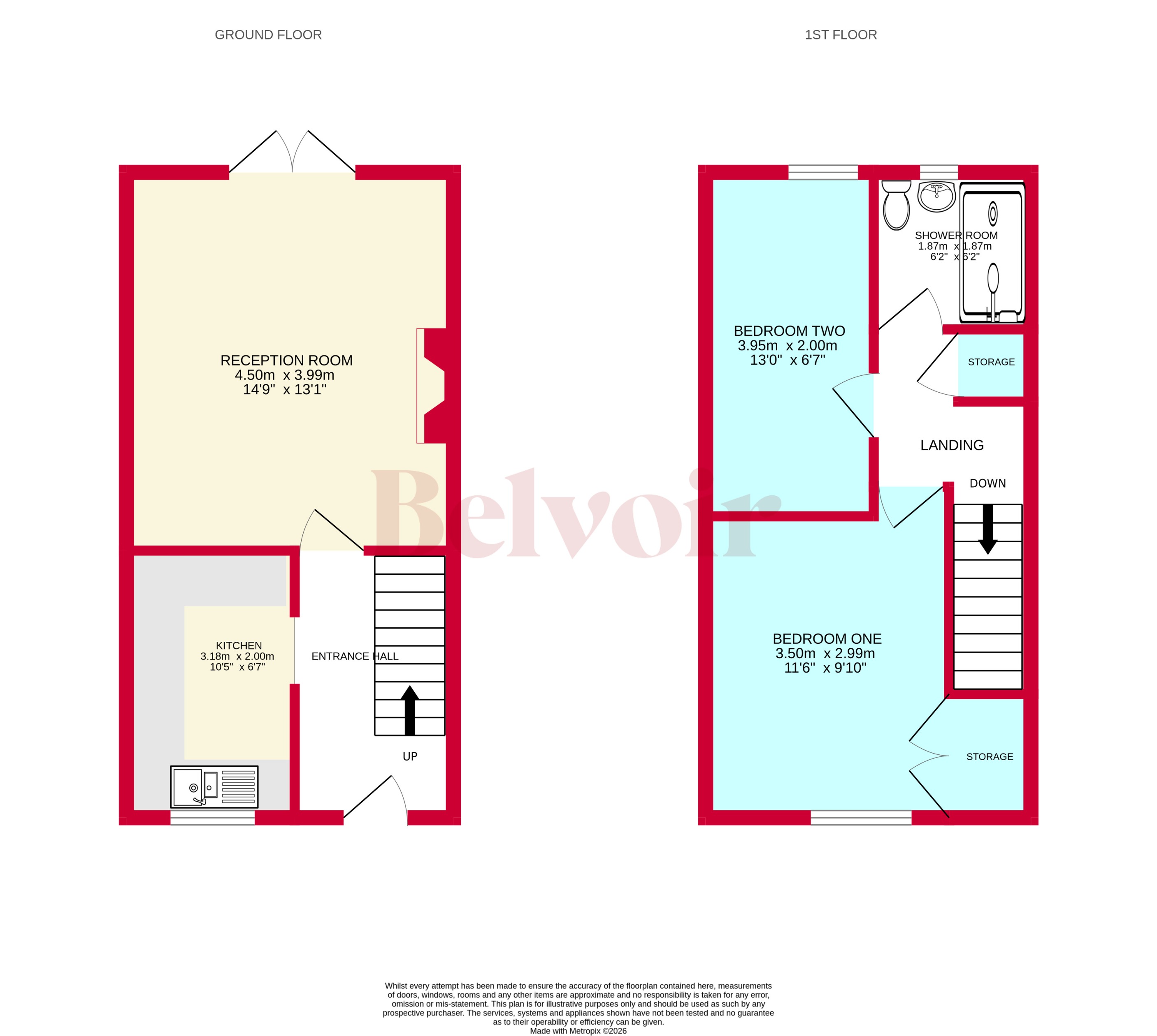 The Brambles, Cannock floorplan