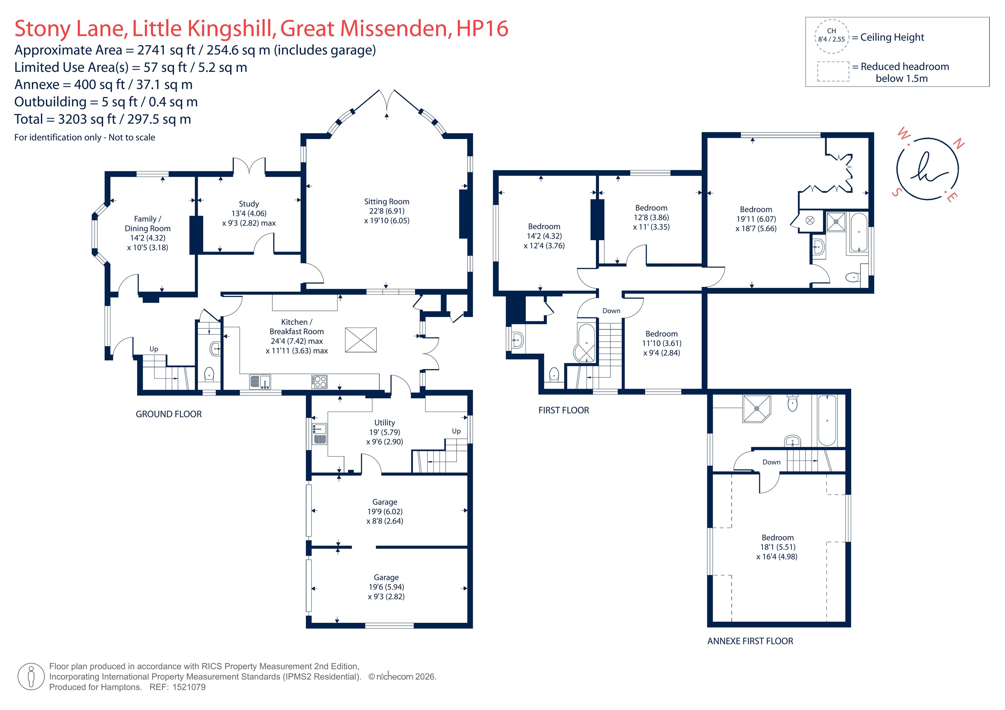 Woodstock, Stony Lane, Little Kingshill floorplan