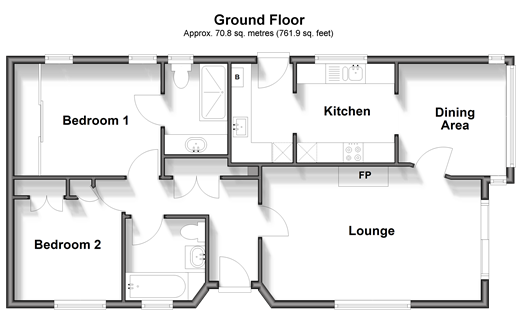 Kings Close Harrietsham, Maidstone floorplan