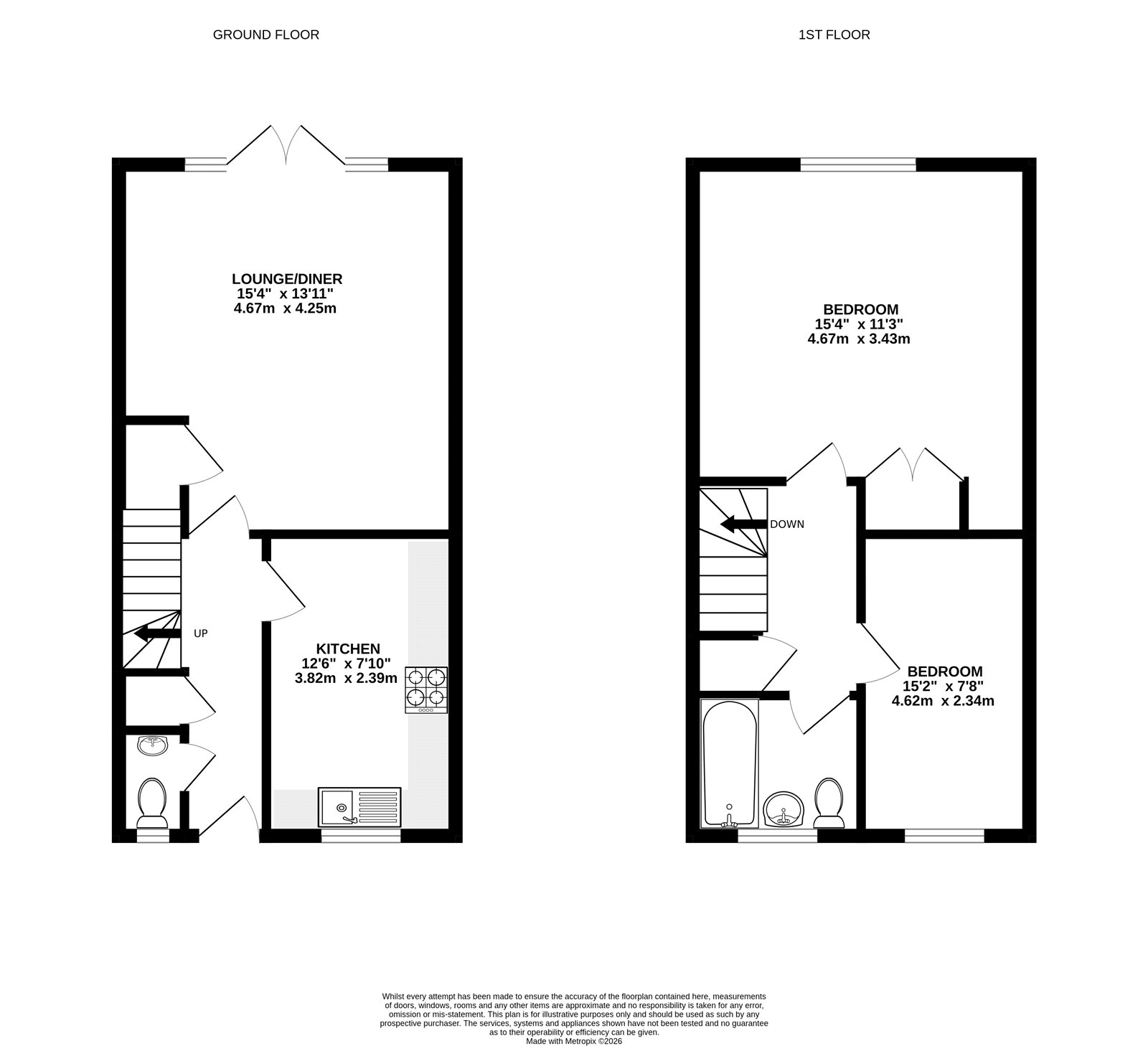 15, Baker Oats Drive, Farnham floorplan