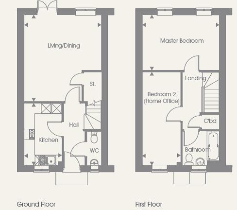 2 Bedrooms Semi-detached house for sale in The Woodlands, Tadmarton Road, Bloxham, Oxfordshire OX15