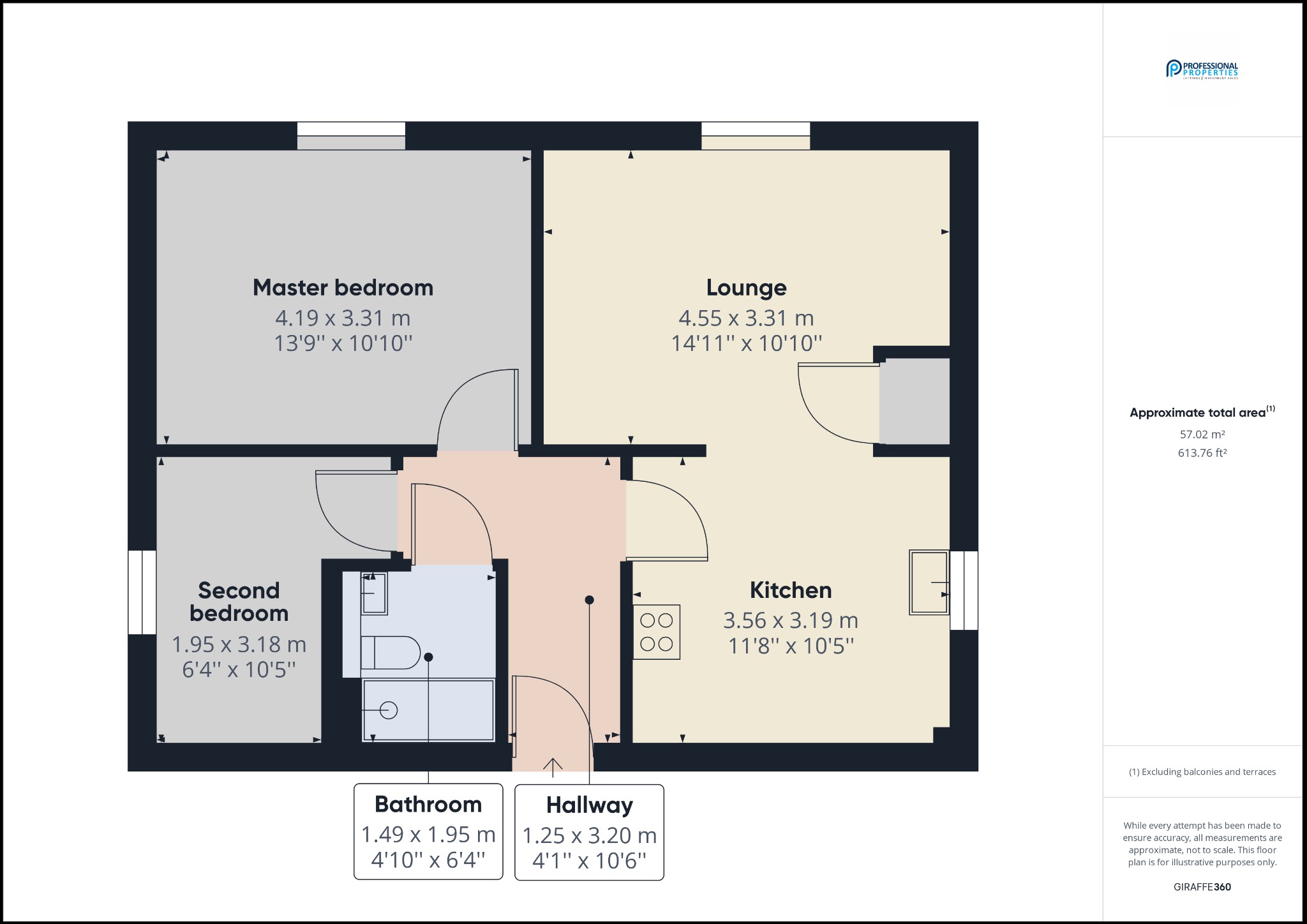 Apartment 9, Harben Court, Codnor floorplan