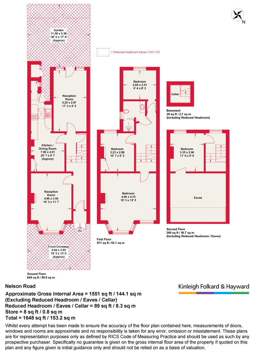 69,, Nelson Road, London floorplan