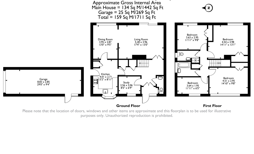 24, Silchester Road, Pamber Heath floorplan