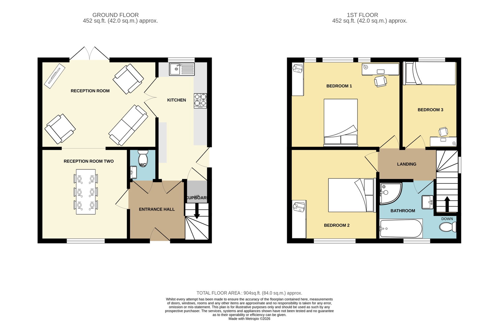 Ponsford Road, Bristol floorplan