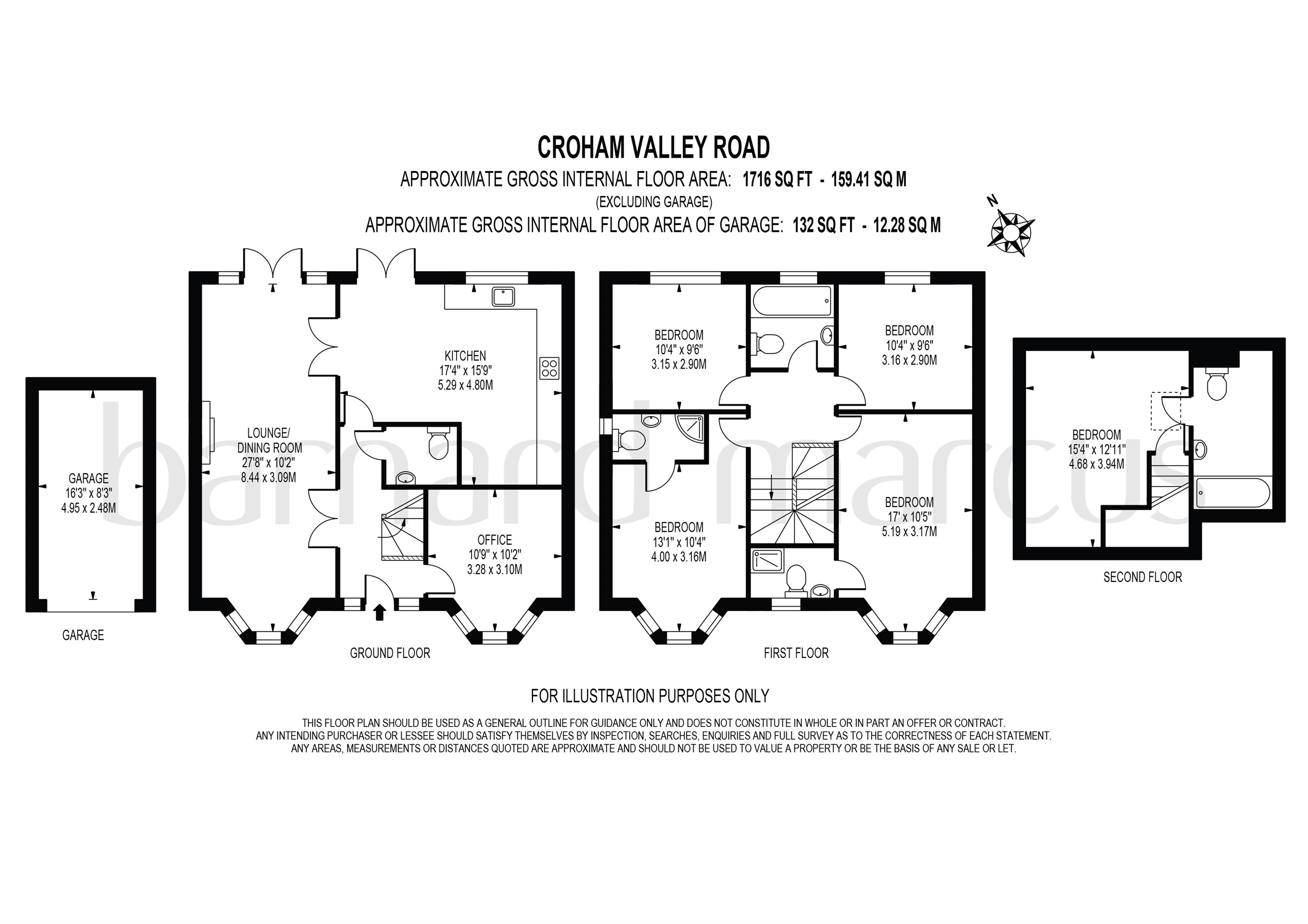 9, Croham Valley Road, South Croydon floorplan