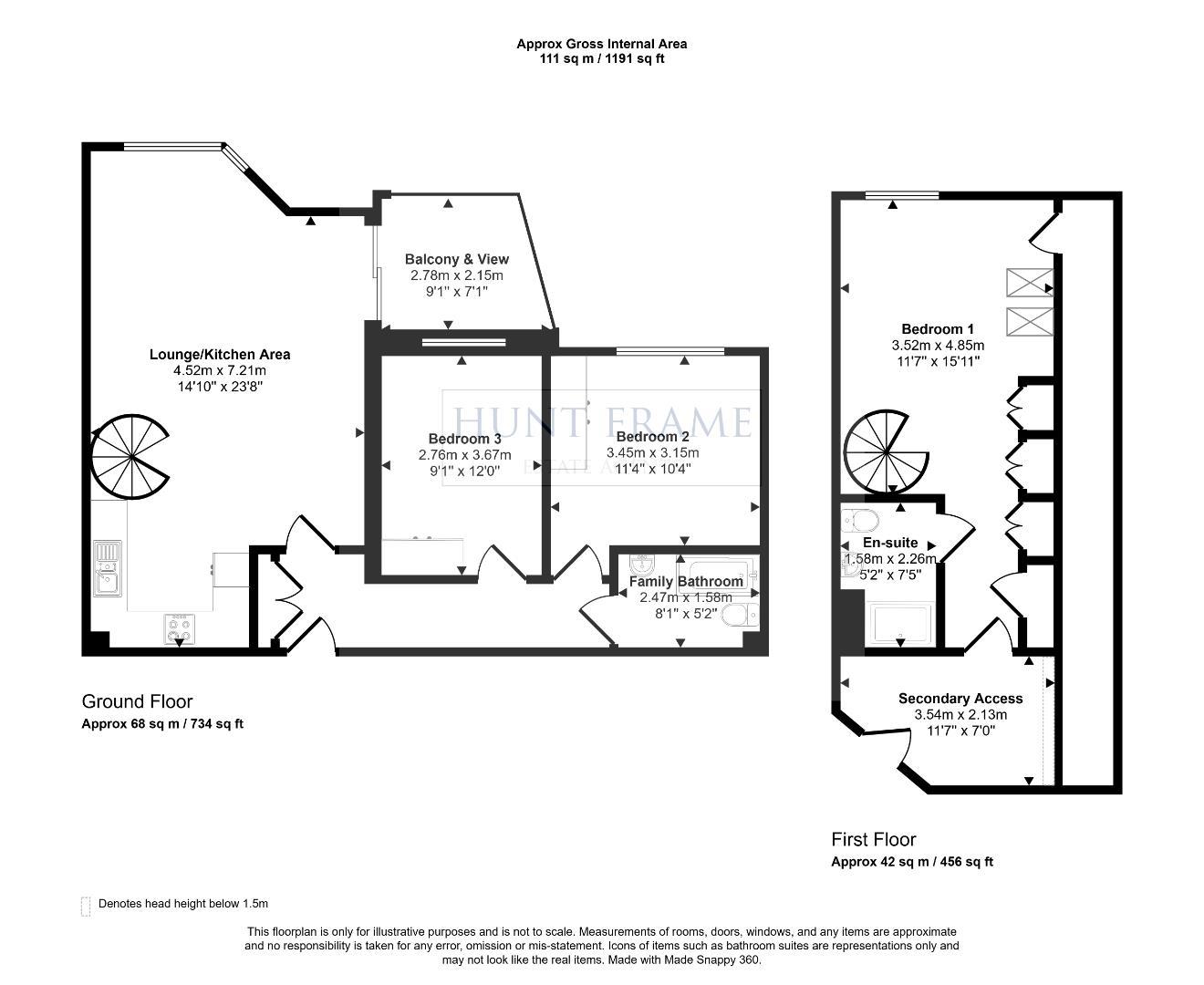 138, Caroline Way, Eastbourne floorplan