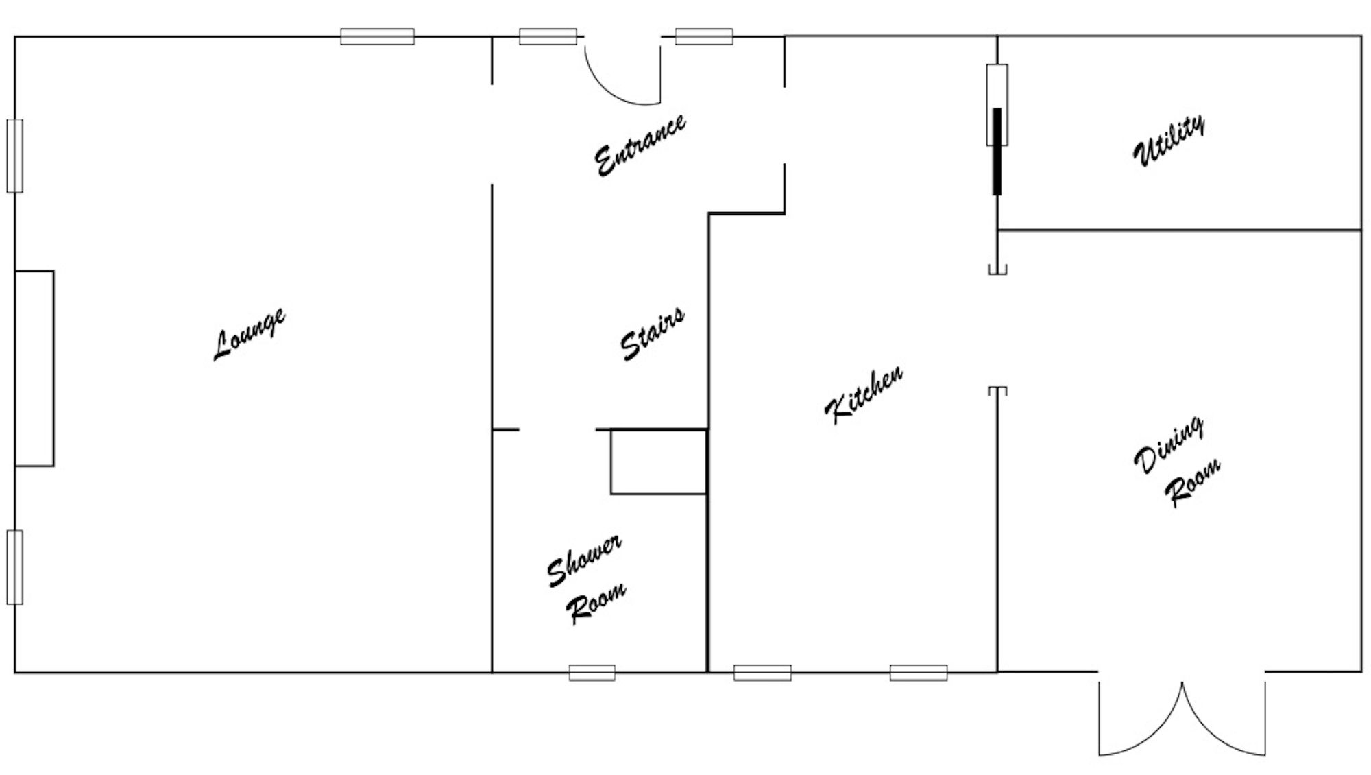 1 The Drums Drums Terrace, Greenock floorplan