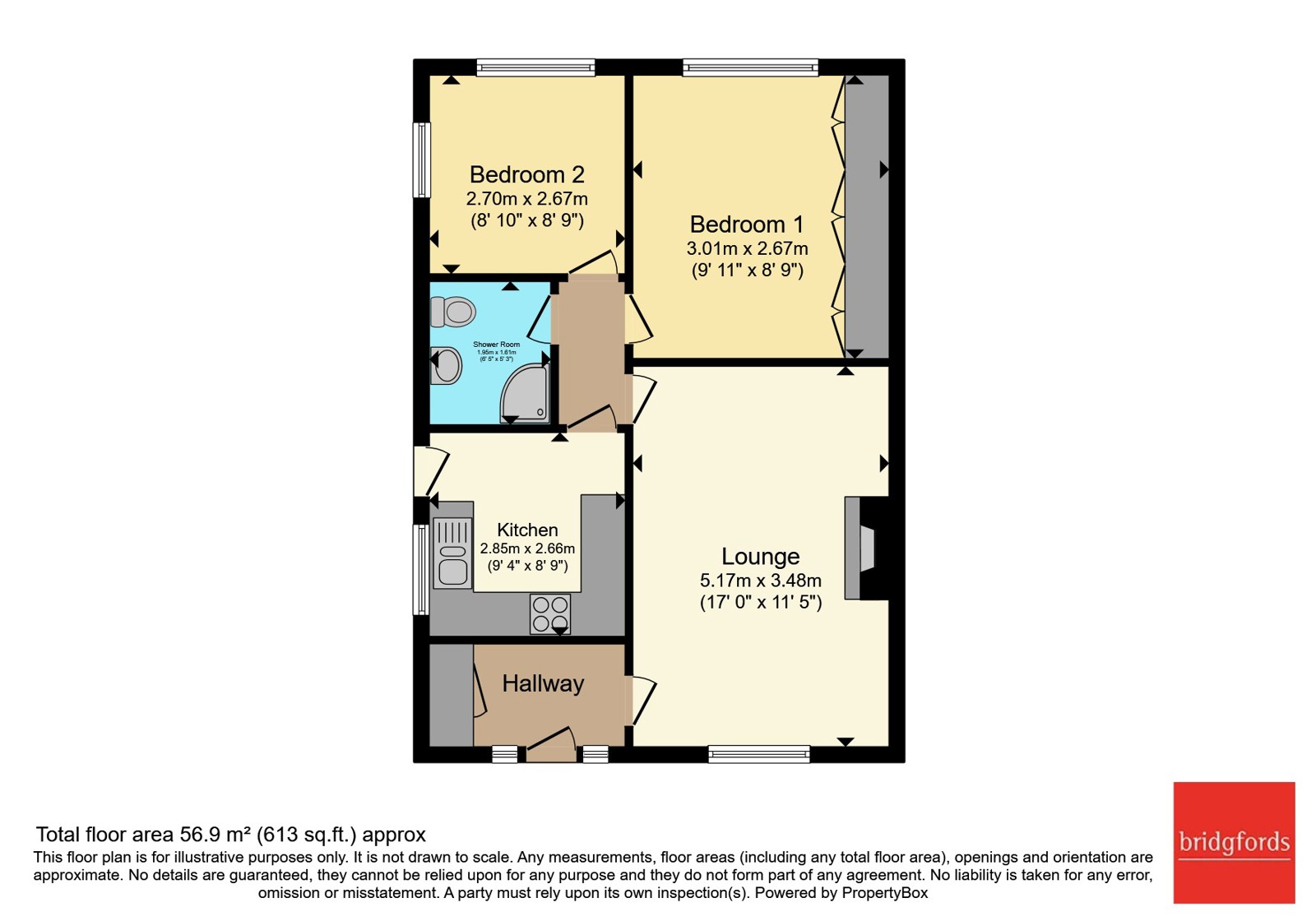 13, Bromley Close, Warrington floorplan