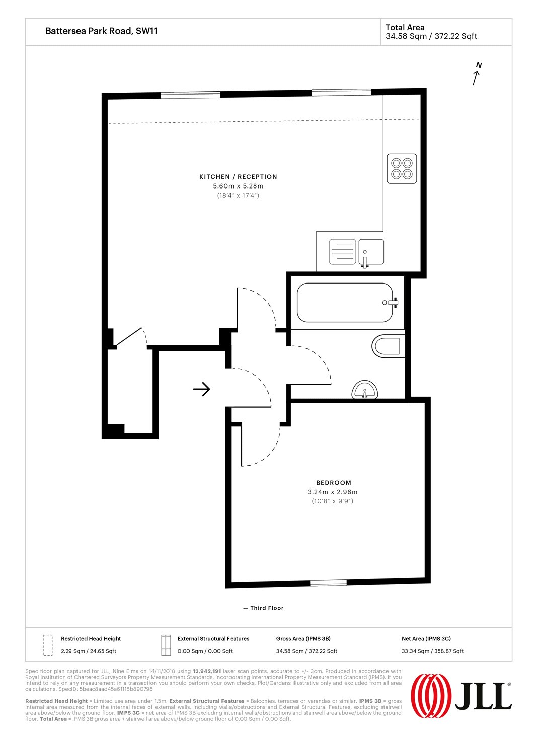 1 Bedrooms Flat to rent in Battersea Park Road, London SW11