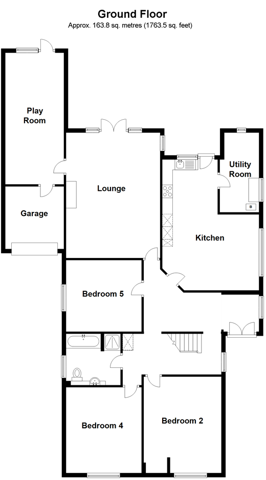 5 Bedrooms Bungalow for sale in Guildford Road, Effingham, Leatherhead, Surrey KT24