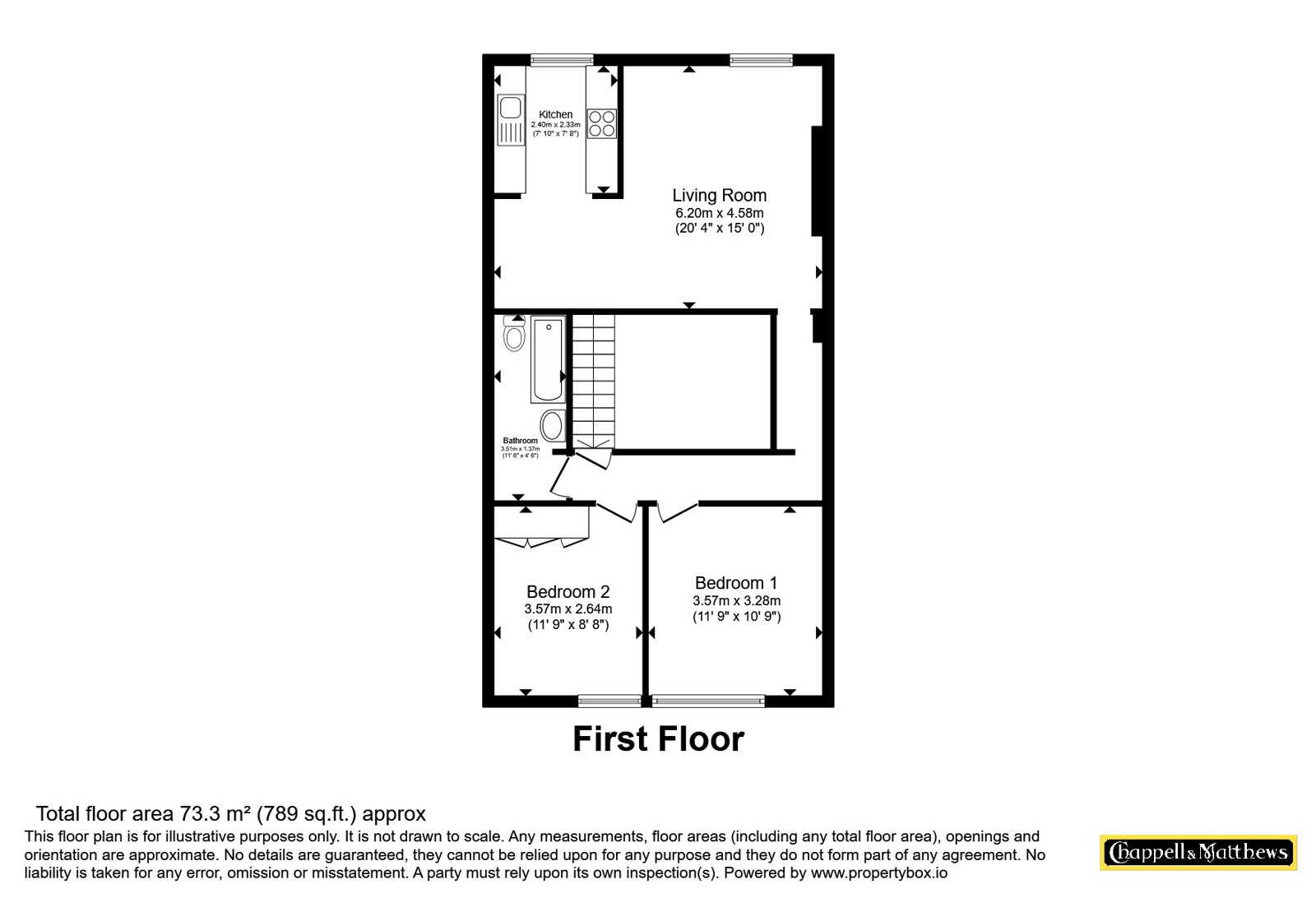 FFF, 11, Hanbury Road, Bristol floorplan