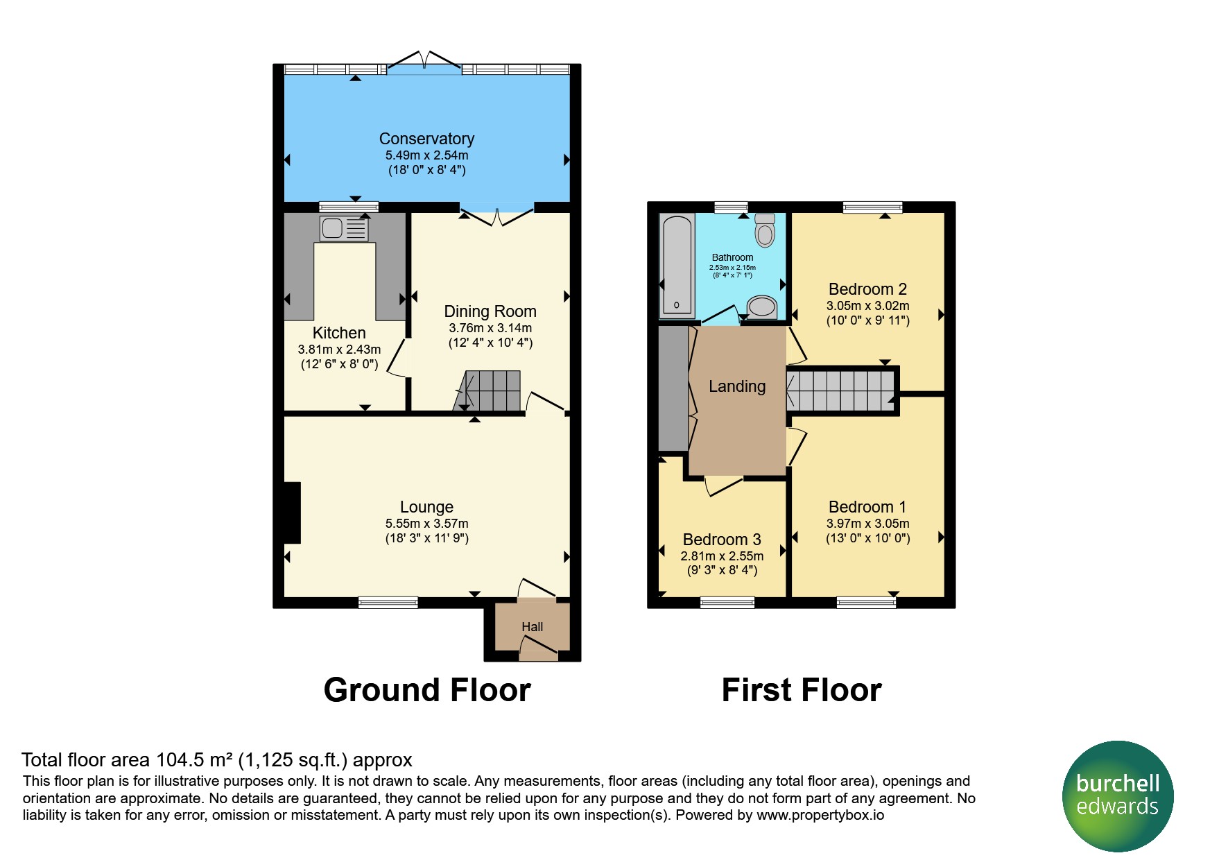 47, Cornfield Croft, Birmingham floorplan