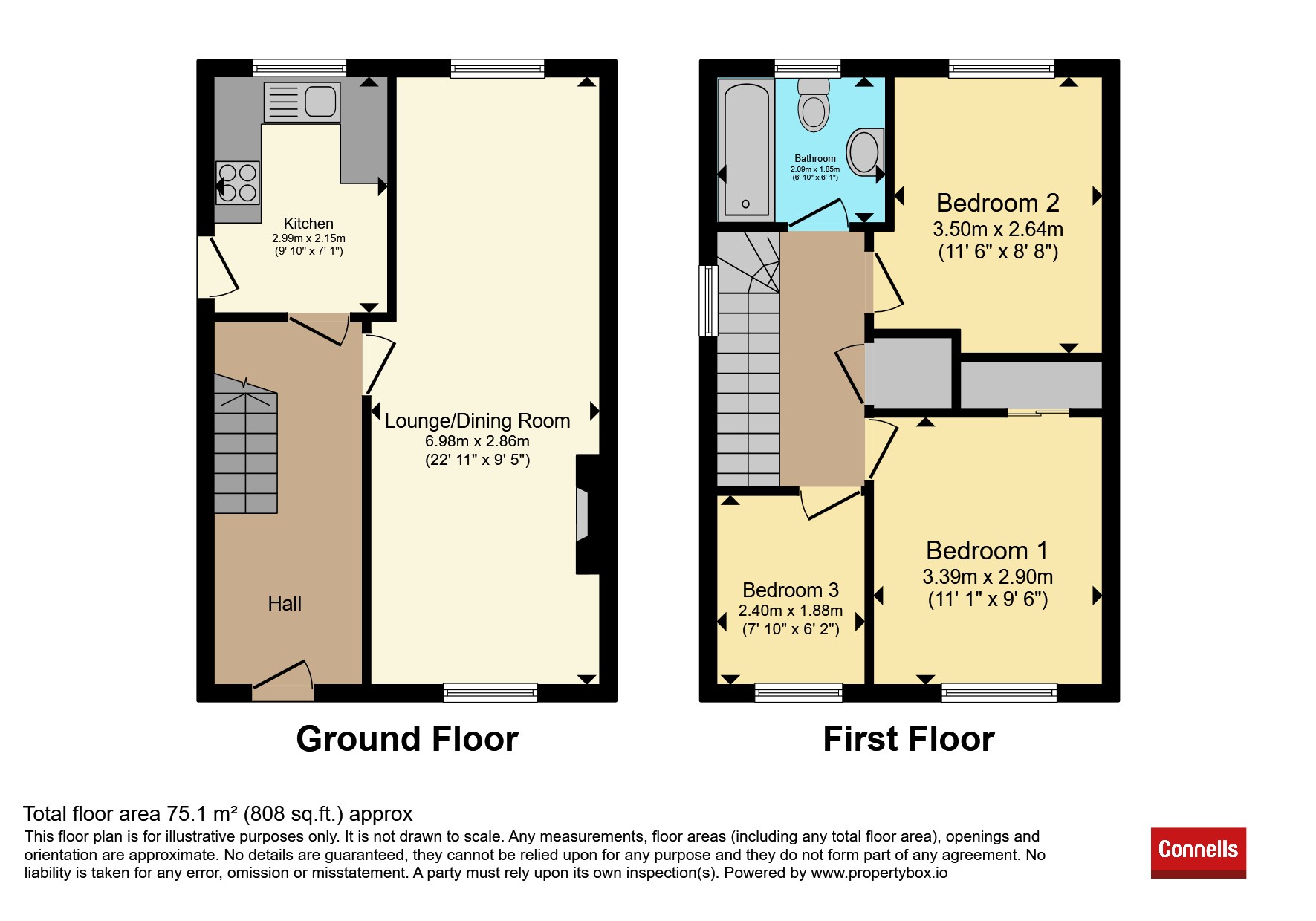 9, Newby Close, Leicester floorplan
