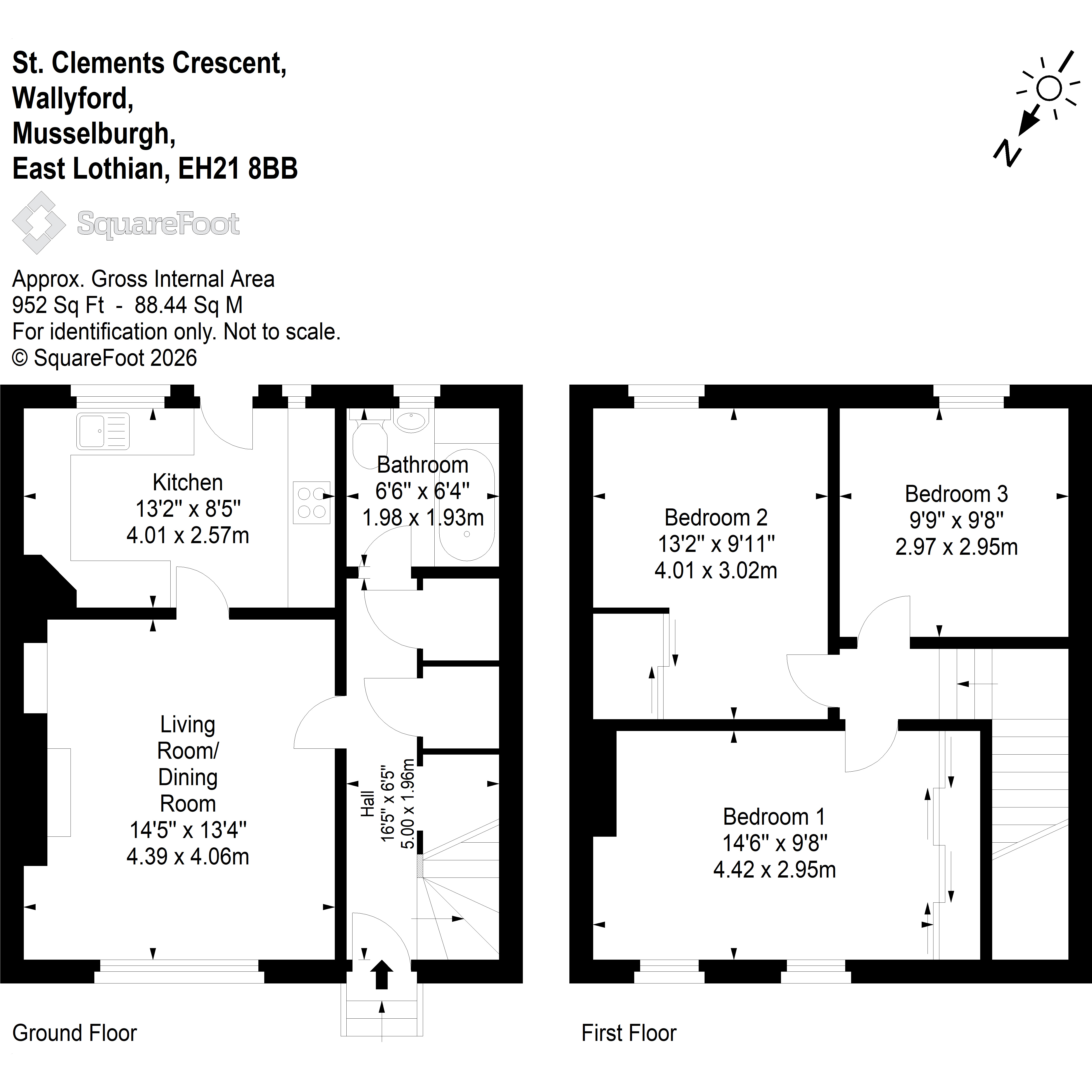 7, St. Clements Crescent, Wallyford floorplan