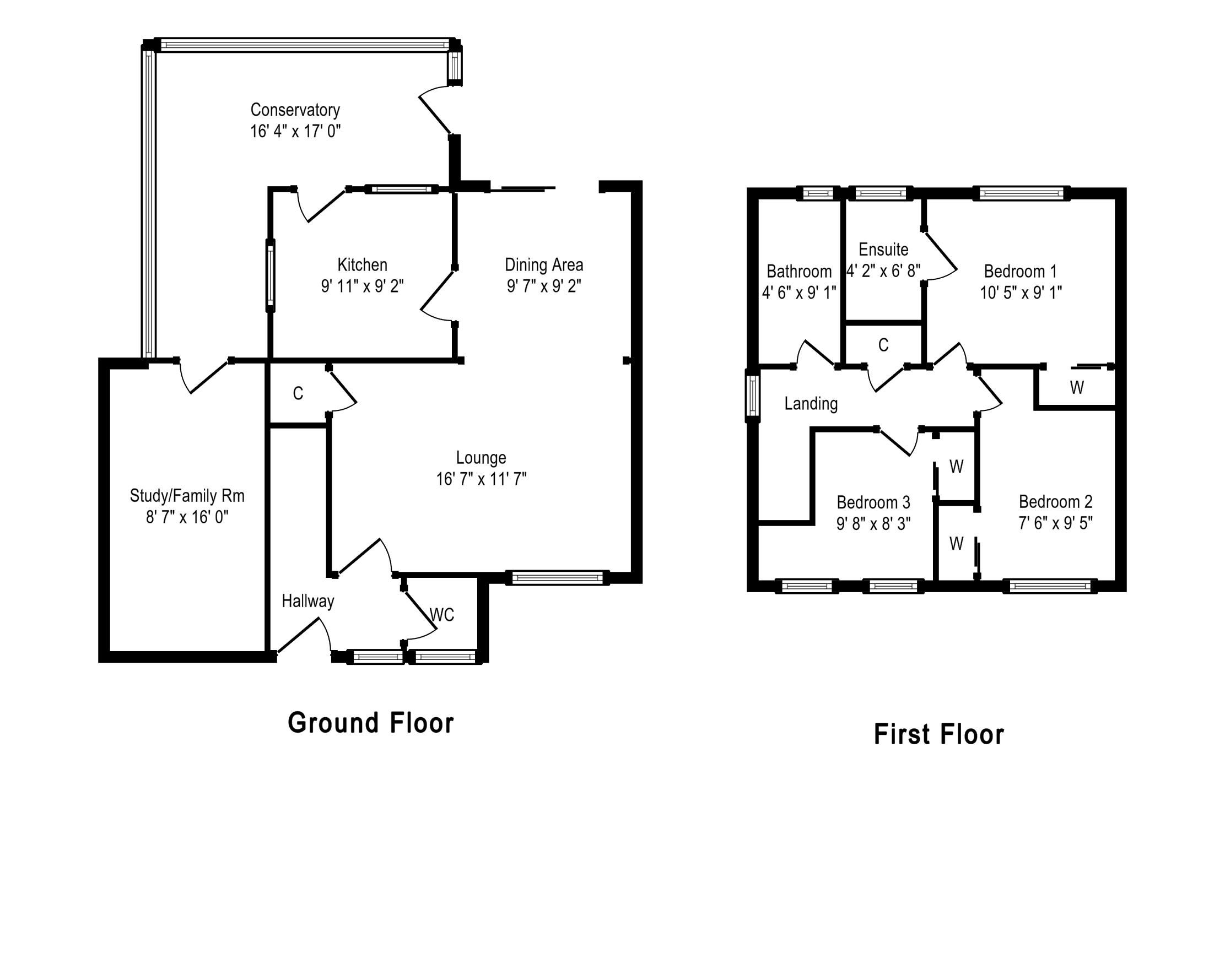 39 Hope Park Gardens, Bathgate floorplan