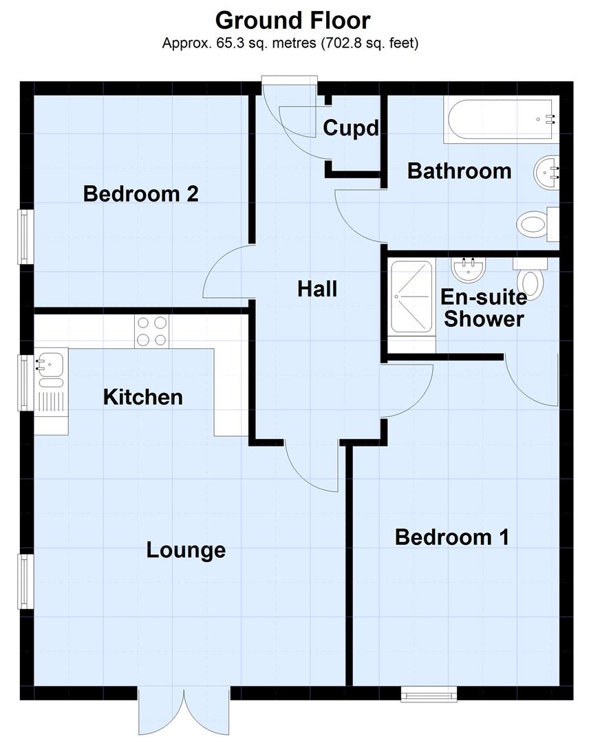 5, Caraway Court, Leeds floorplan