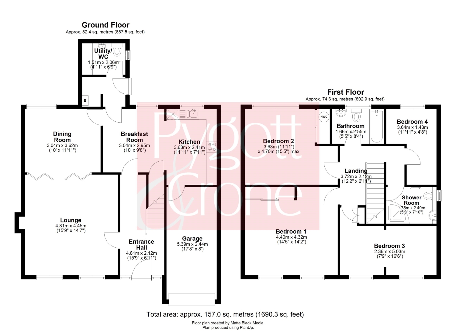 76, Sherwood Drive, Spalding floorplan